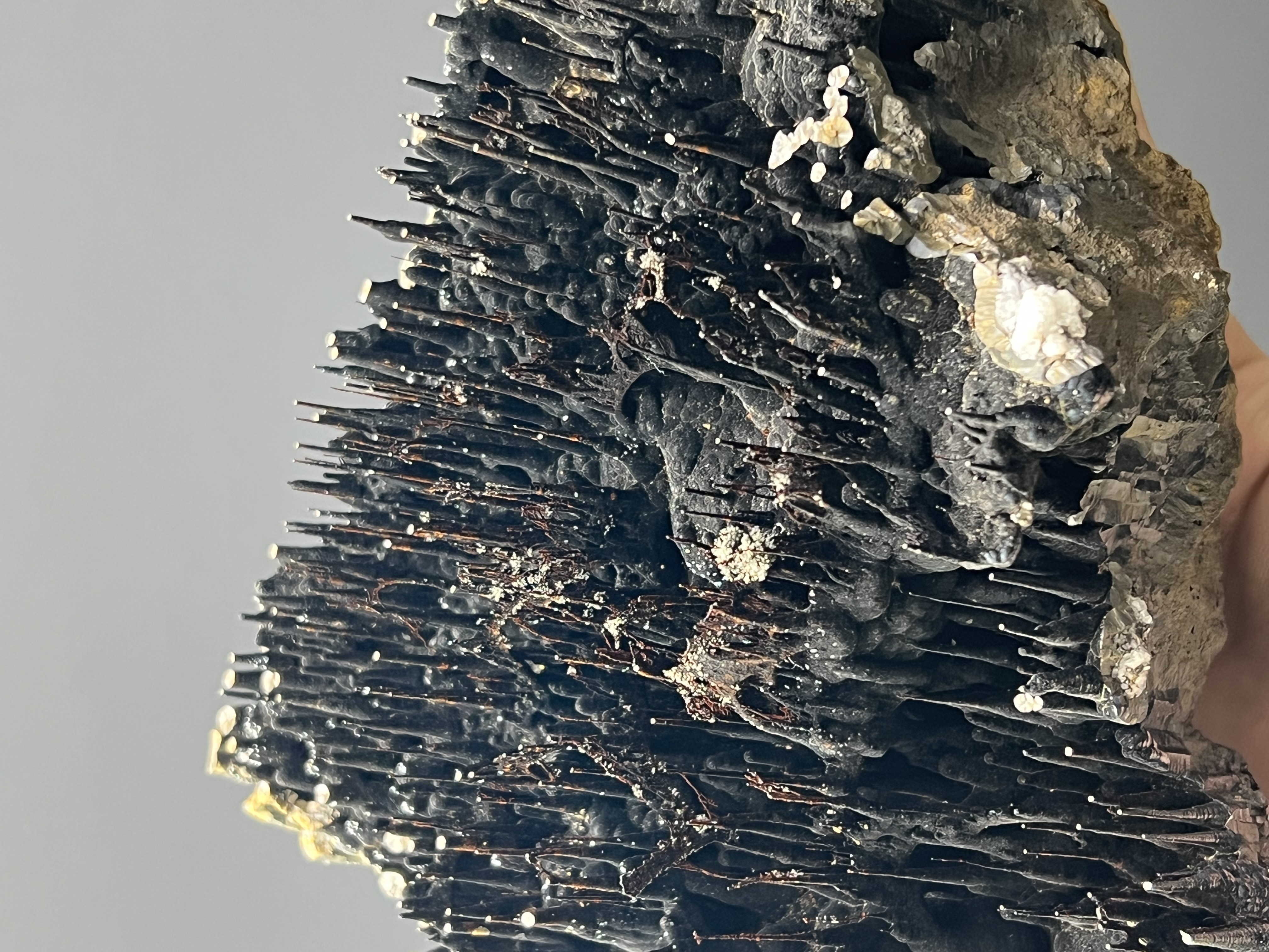 Museum Quality! Limonite Alloy Stalactite Bridges Goethite