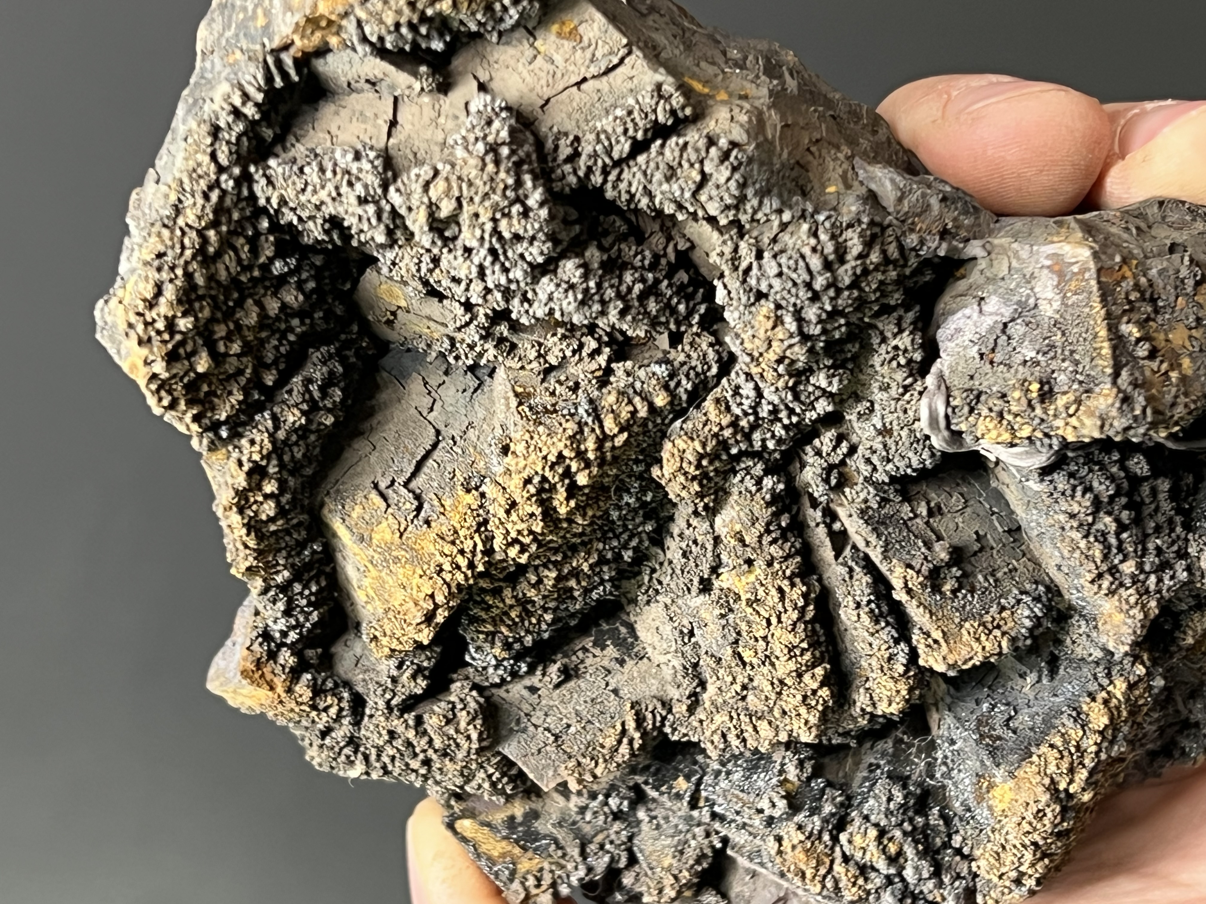 Goethite And Specularite With Iron Siderite