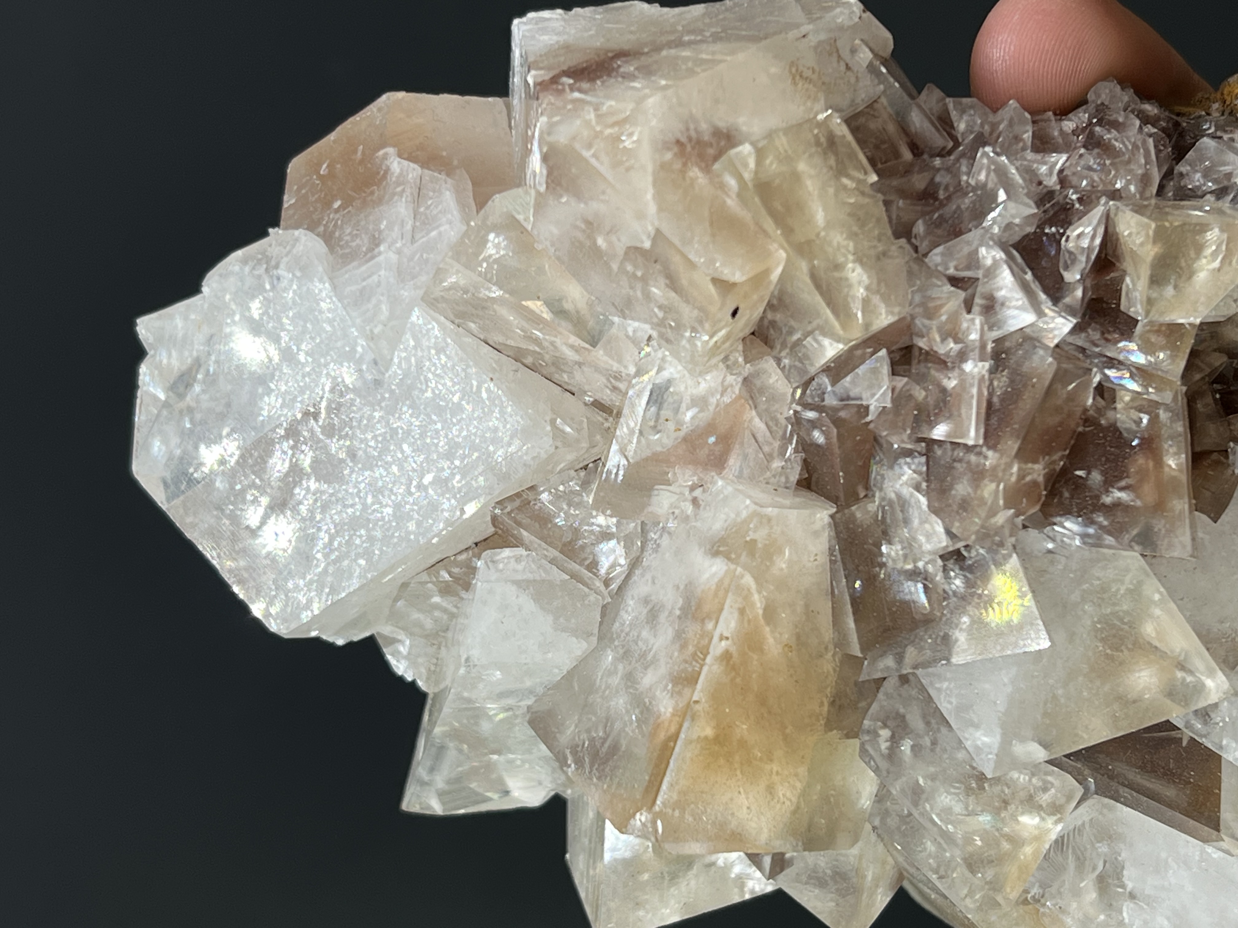 Very Unique! Clear Crystal Calcite Specimen