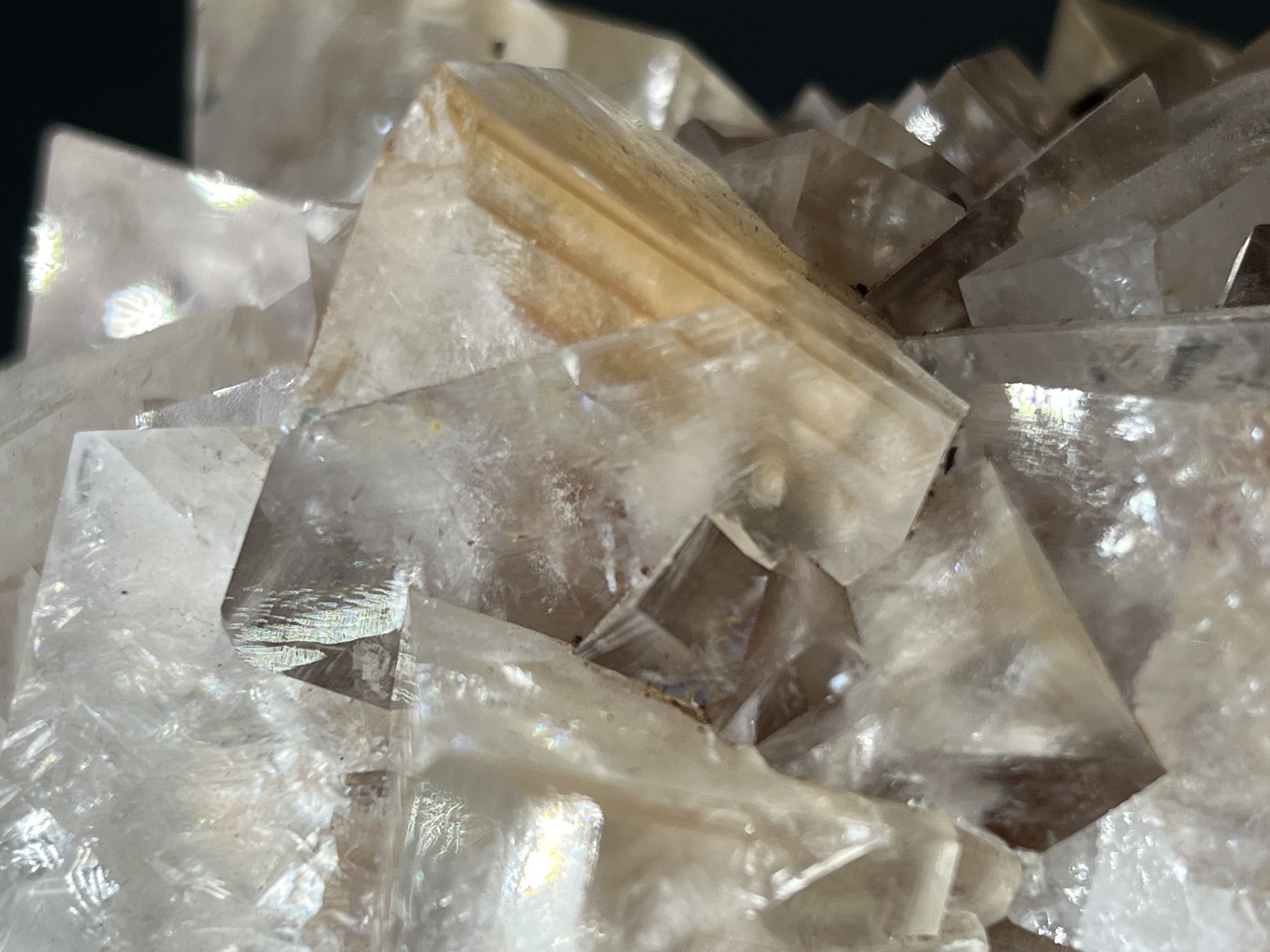 Very Unique! Clear Crystal Calcite Specimen