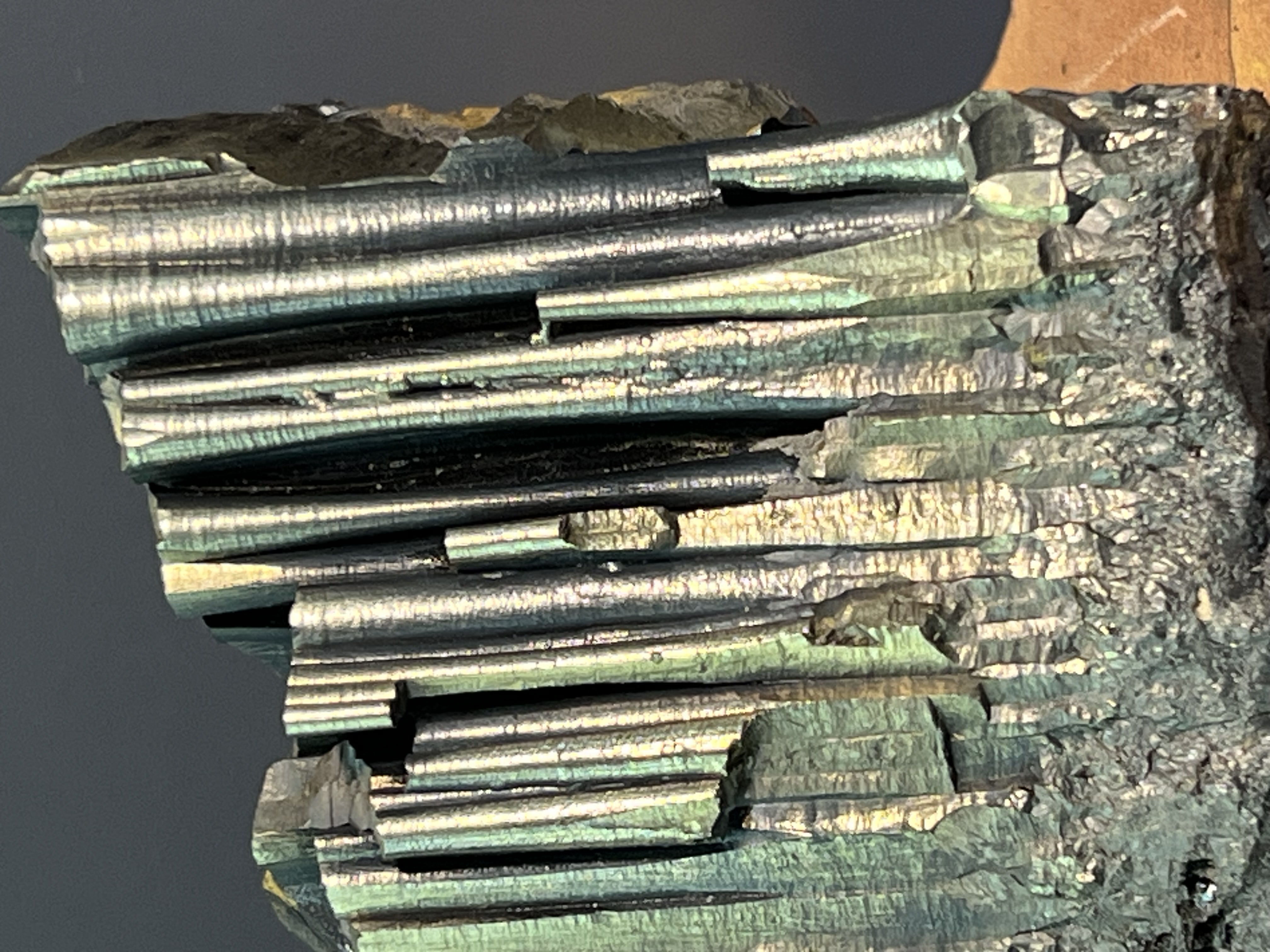 Museum Quality! Showy And Special Golden Color Stalactite Goethite 