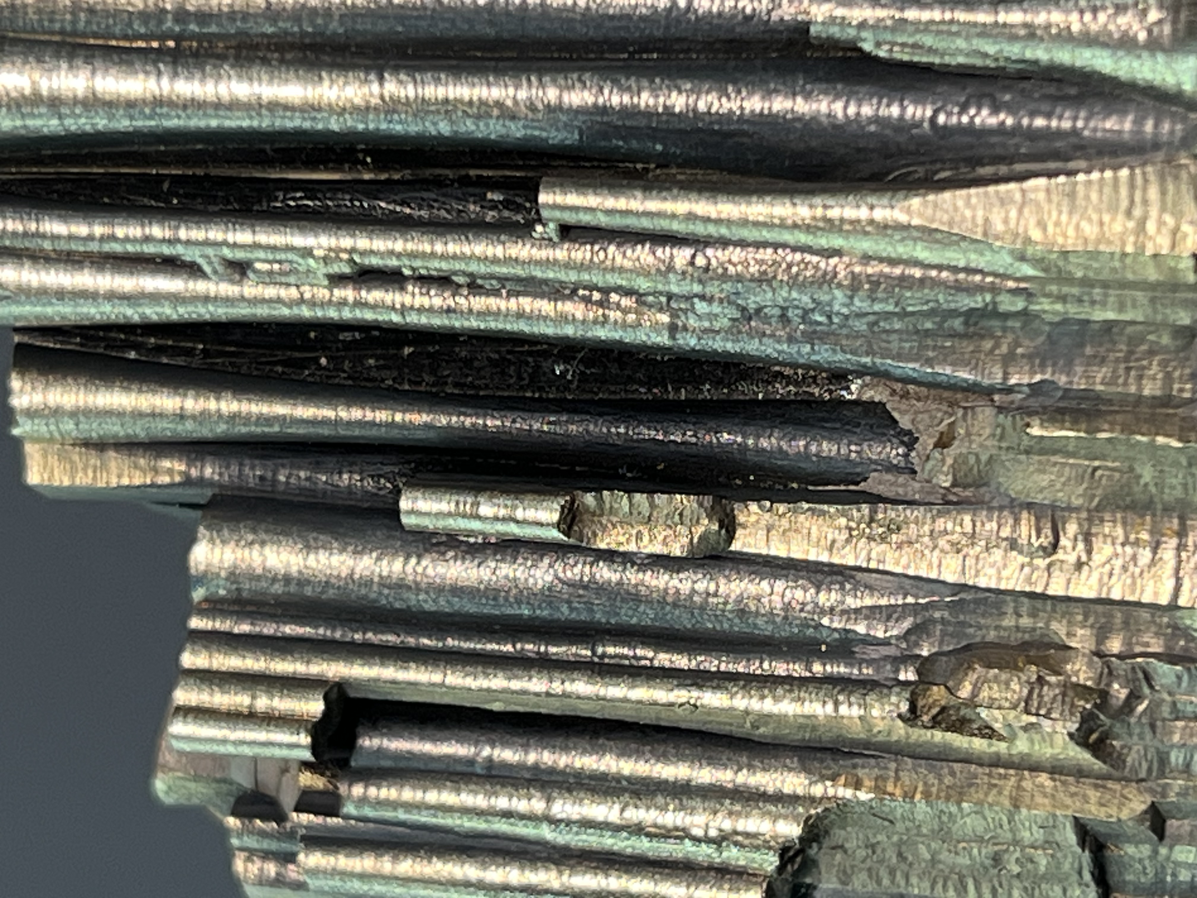 Museum Quality! Showy And Special Golden Color Stalactite Goethite 