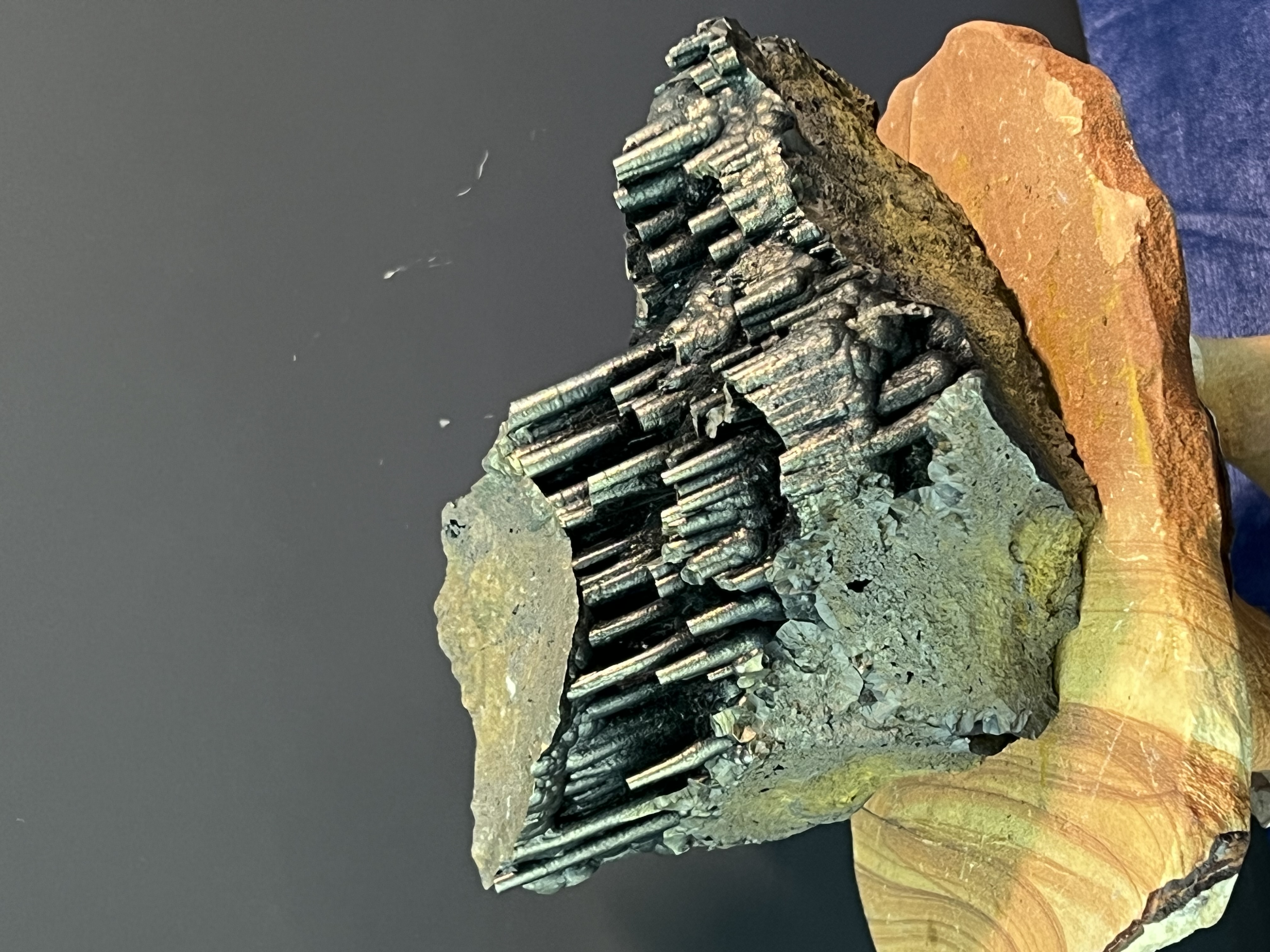 Very Unique Museum Quality Stalactite Goethite, For Special Collection 