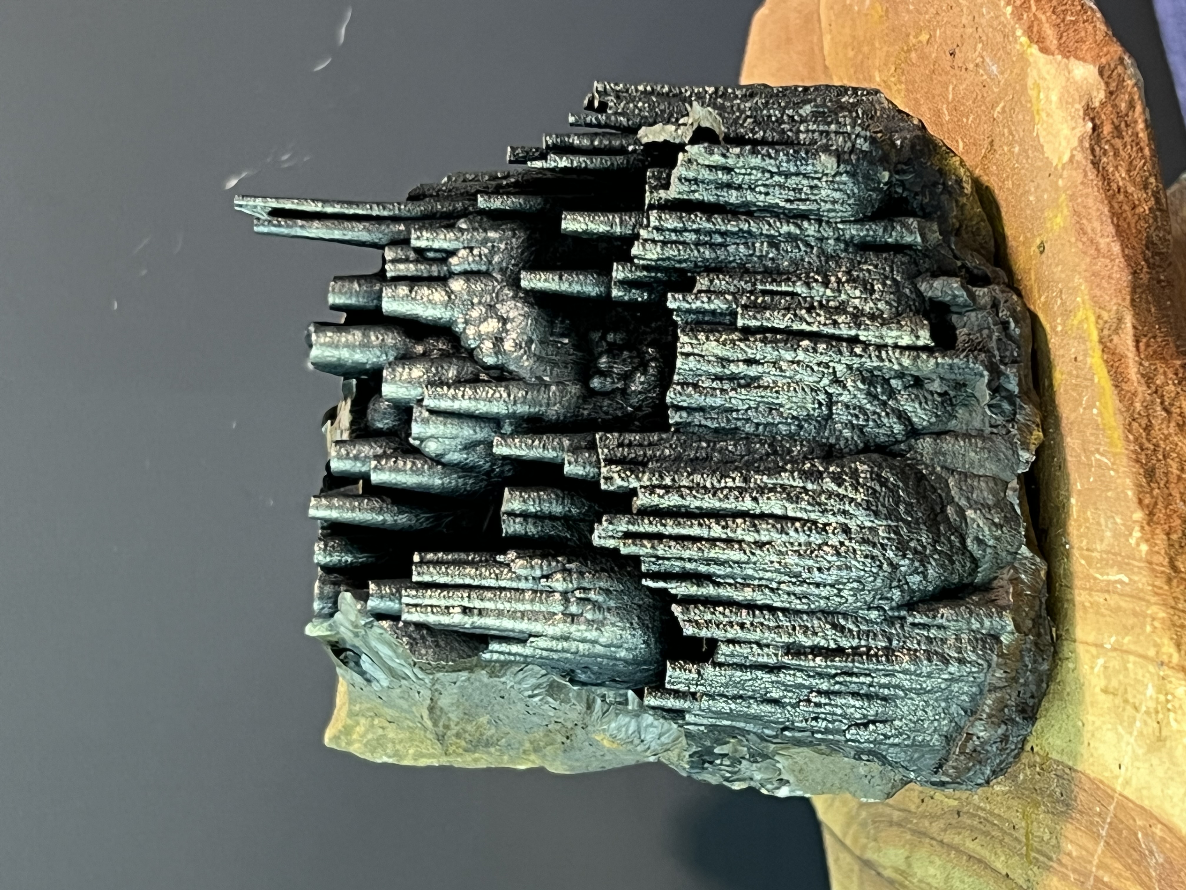 Museum Quality Very Special Golden Color Goethite 