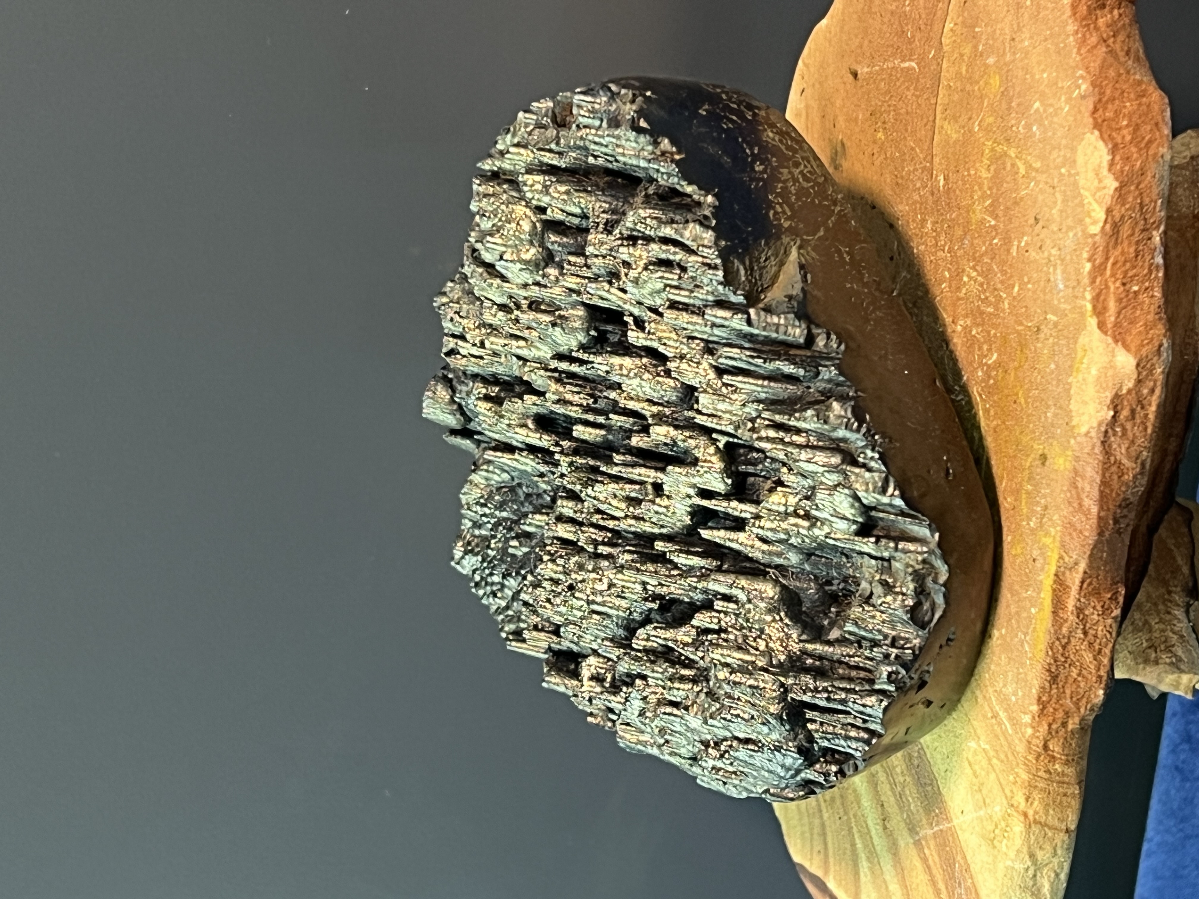 Museum Quality Very Special Quality Golden Color Stalactite Goethite 