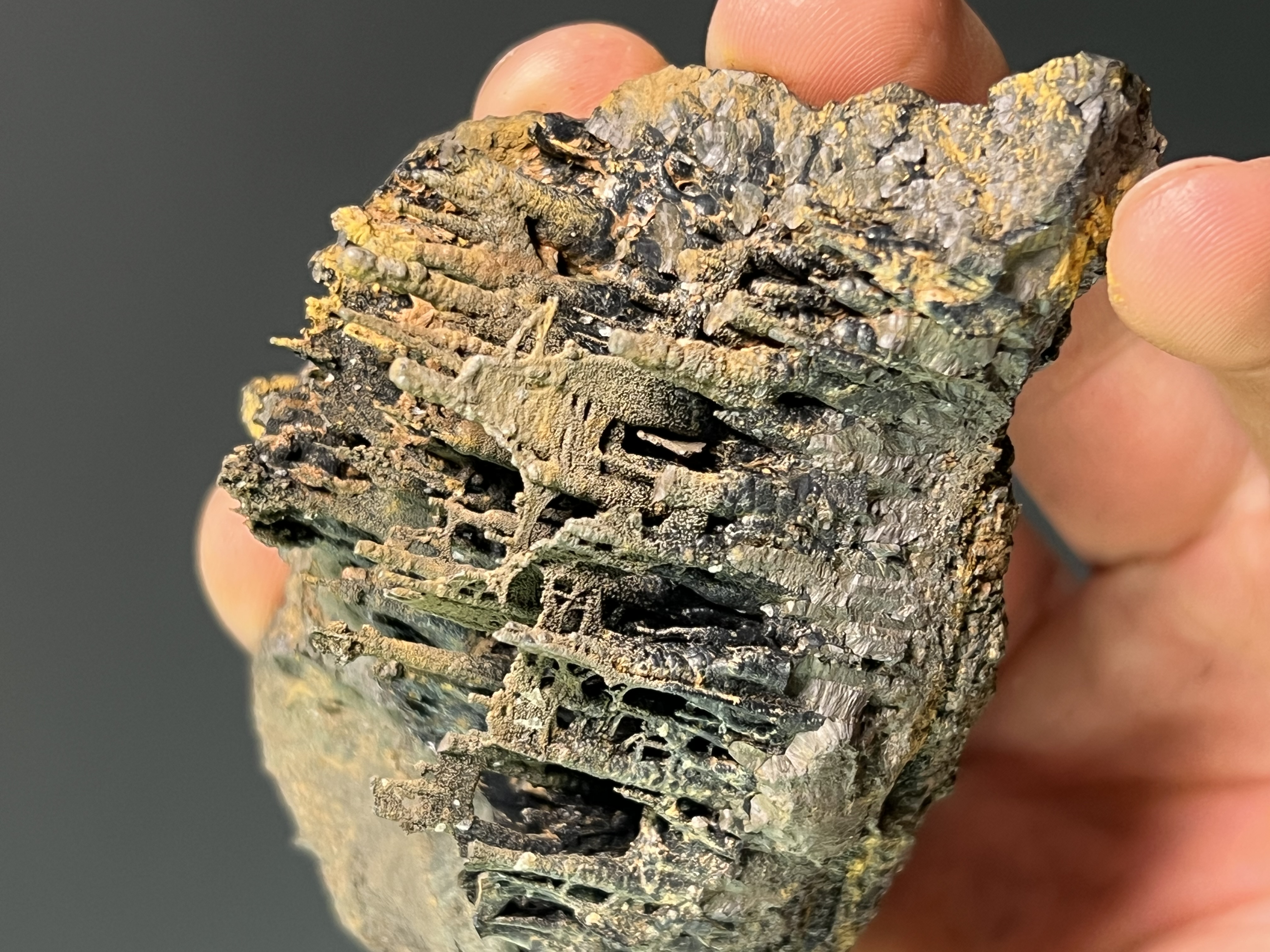 Museum Quality Very Special Stalactite Bridges Goethite