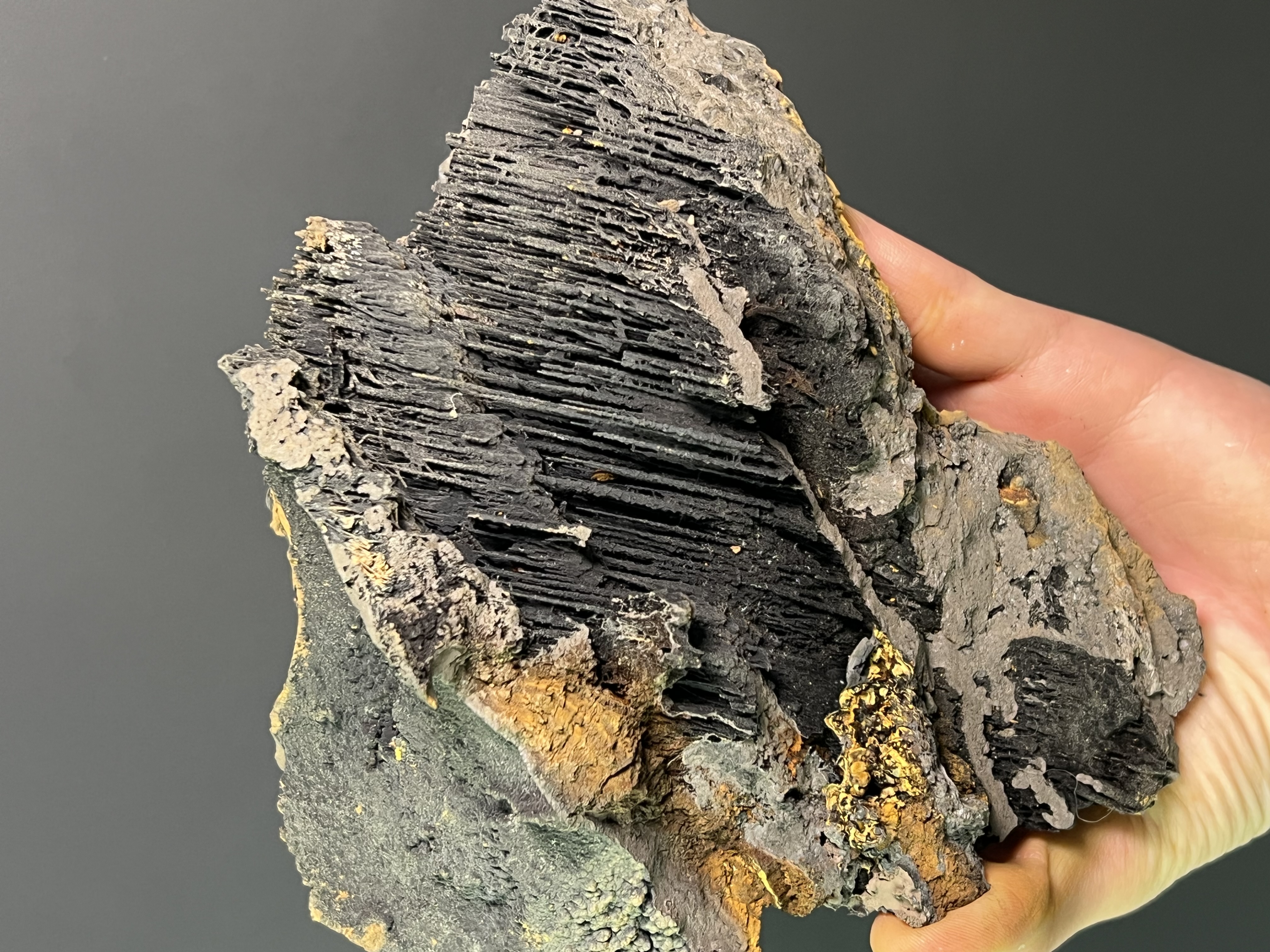 Museum Quality, Limonite With Special Formation Stalactite Goethite 