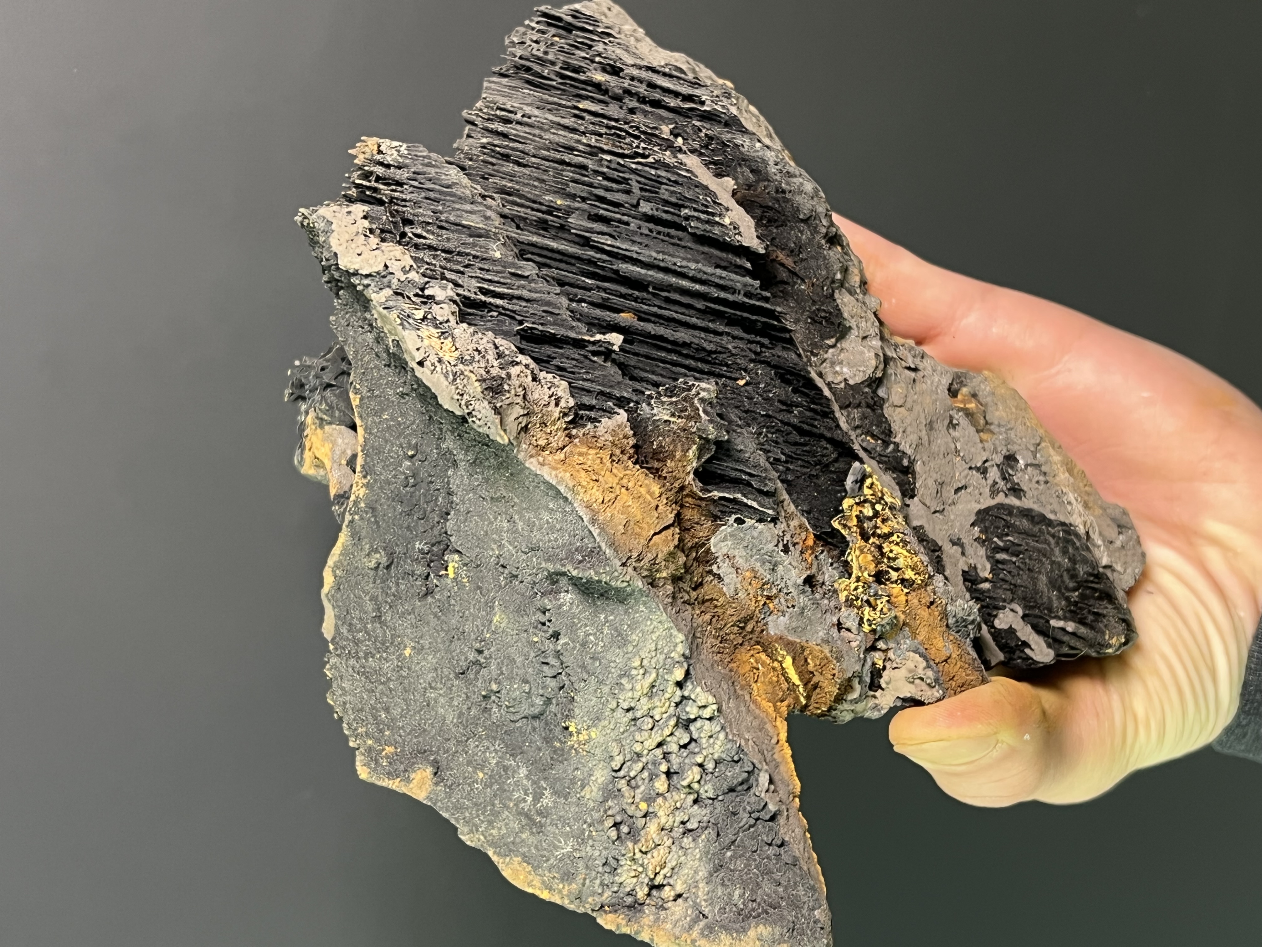 Museum Quality, Limonite With Special Formation Stalactite Goethite 