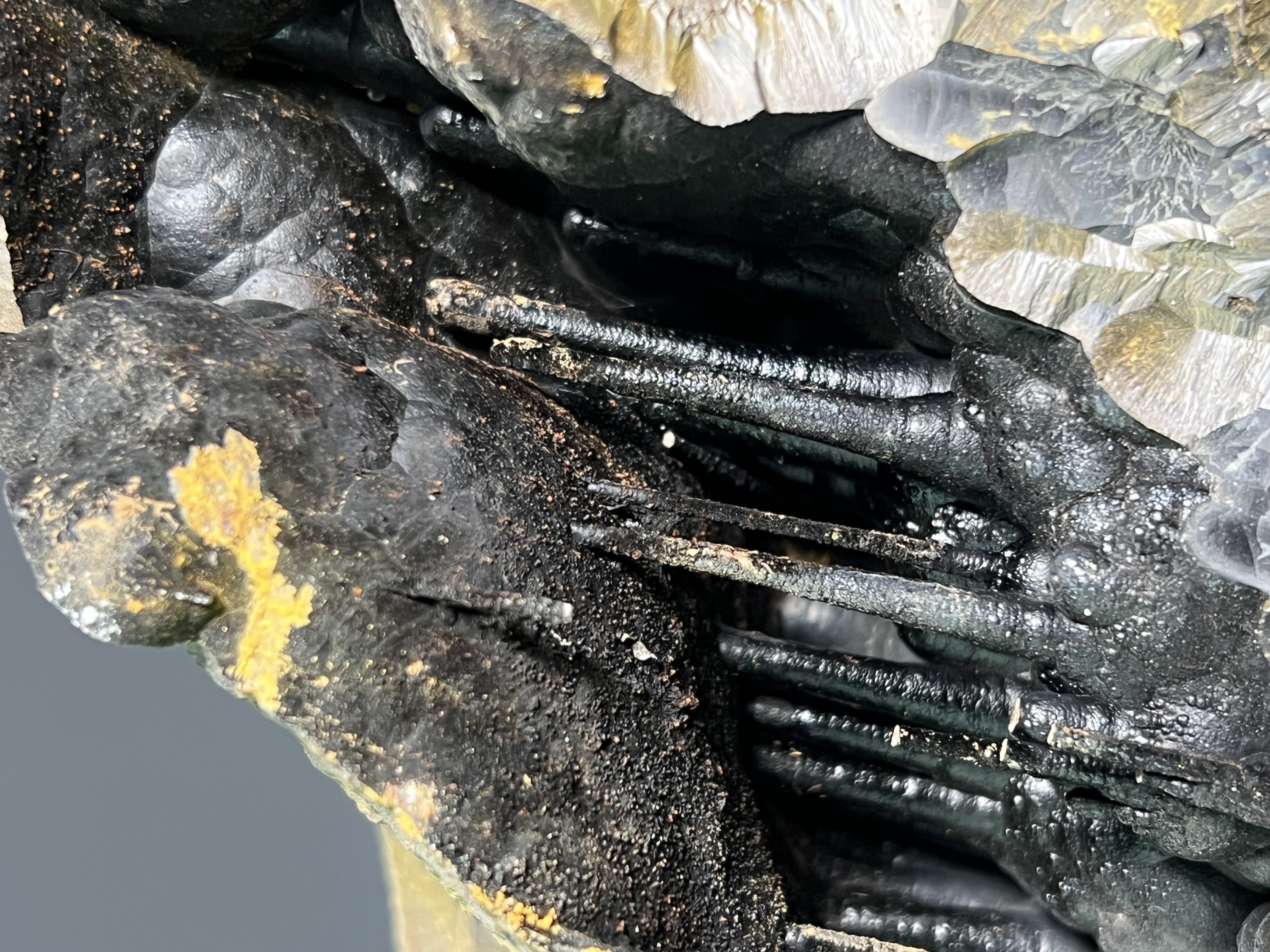 Cave Shaped Museum Quality Stalactite Goethite 