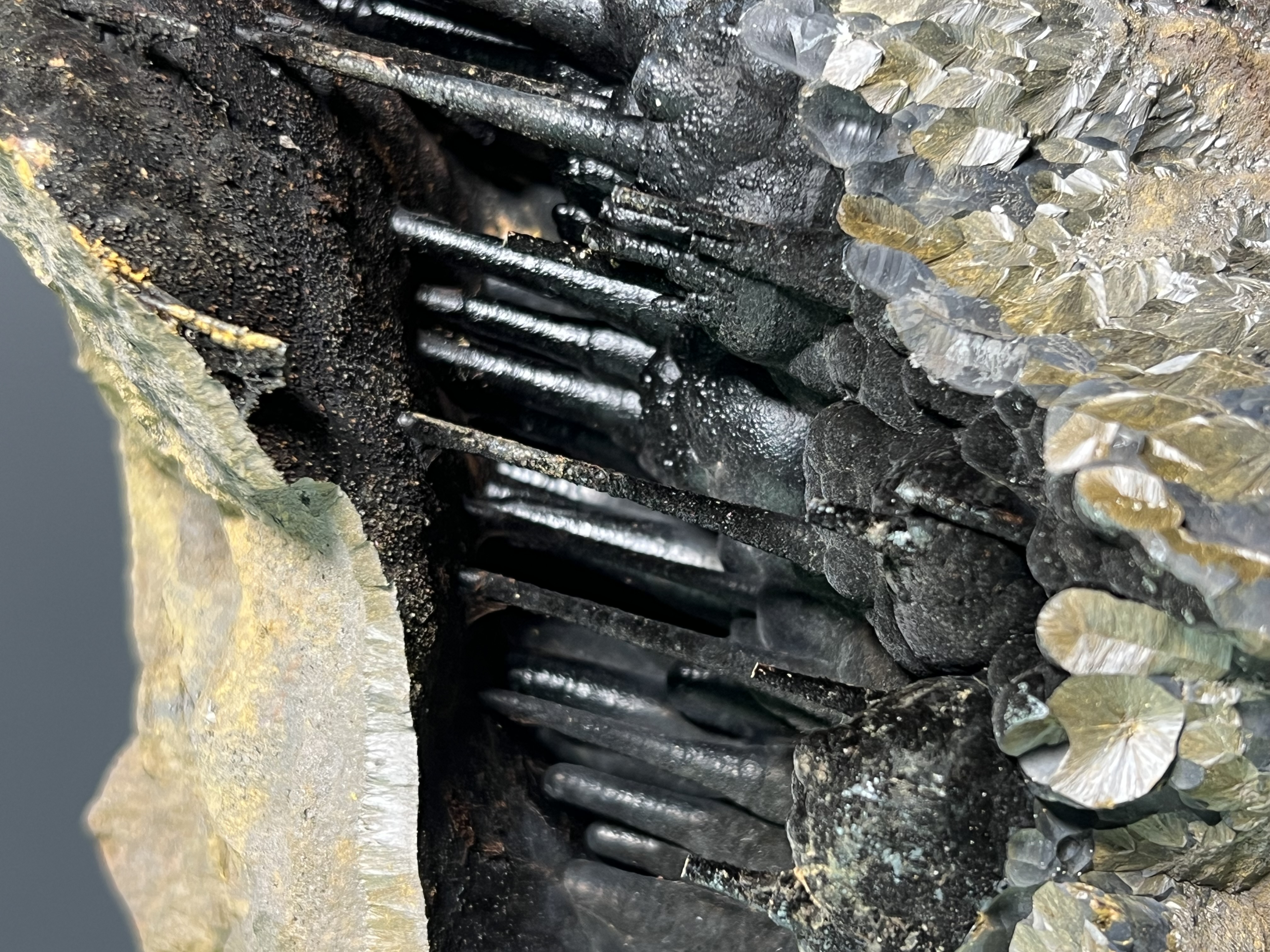 Cave Shaped Museum Quality Stalactite Goethite 