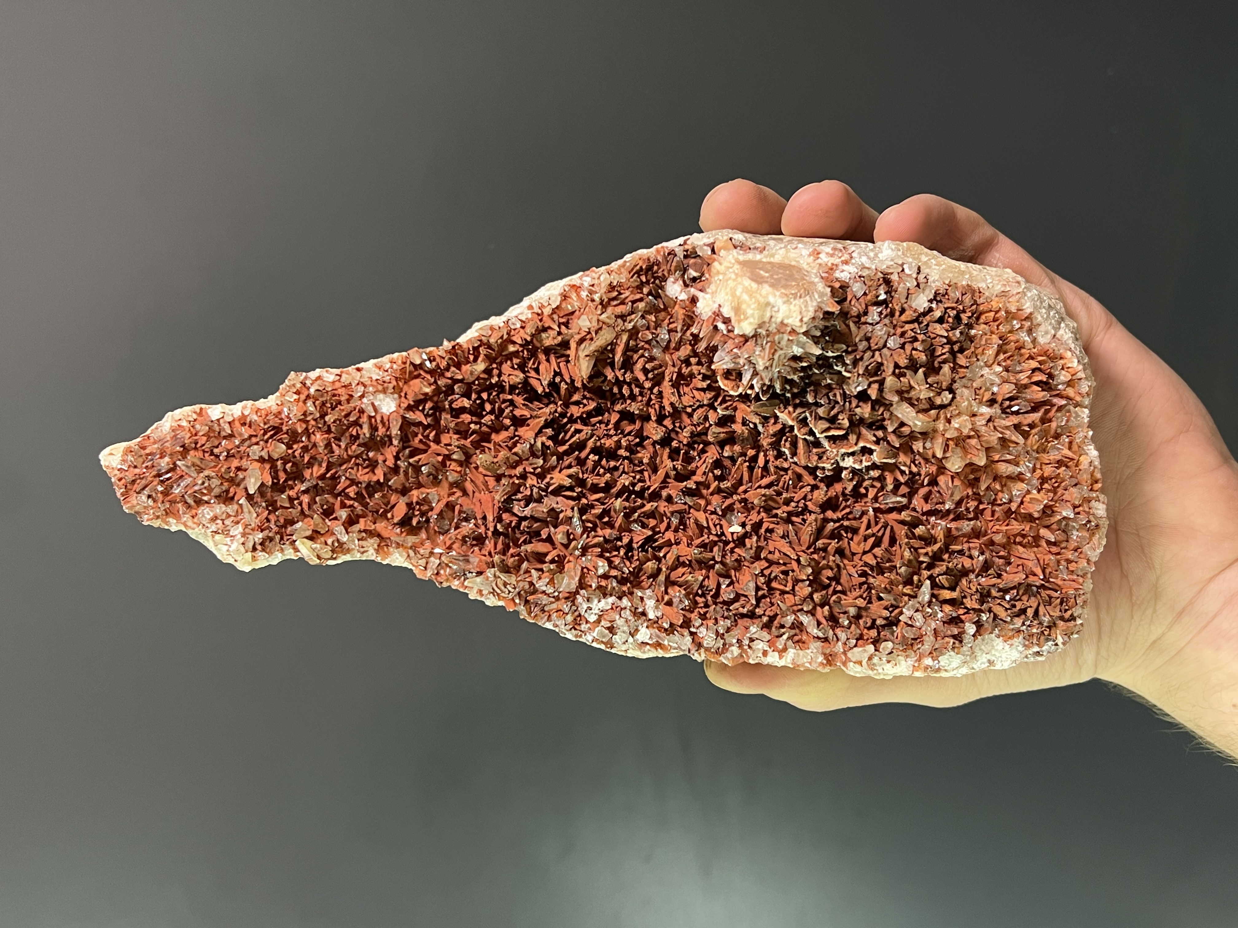 Special Red Crystal Calcite