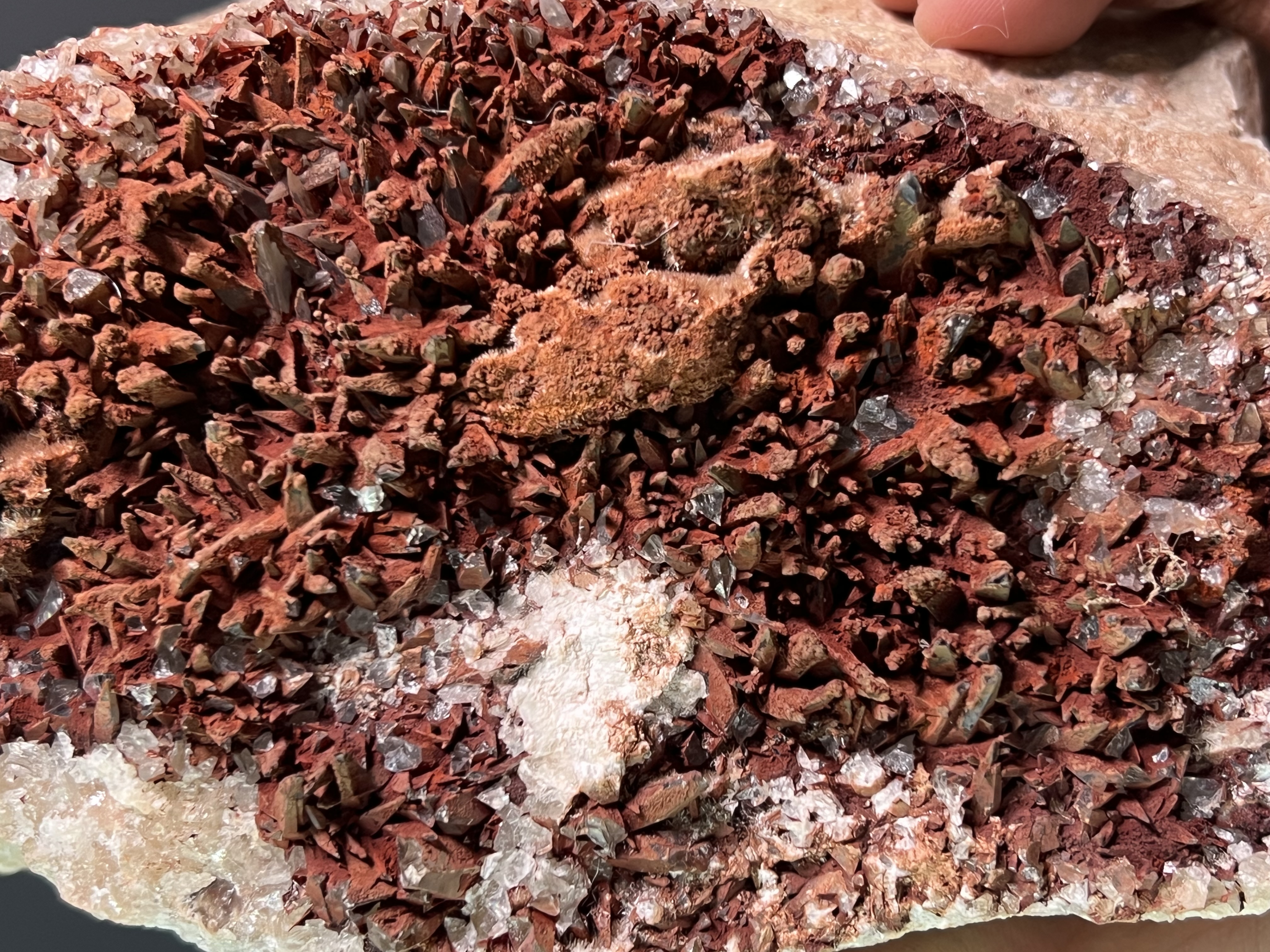 Special Red Crystal Calcite