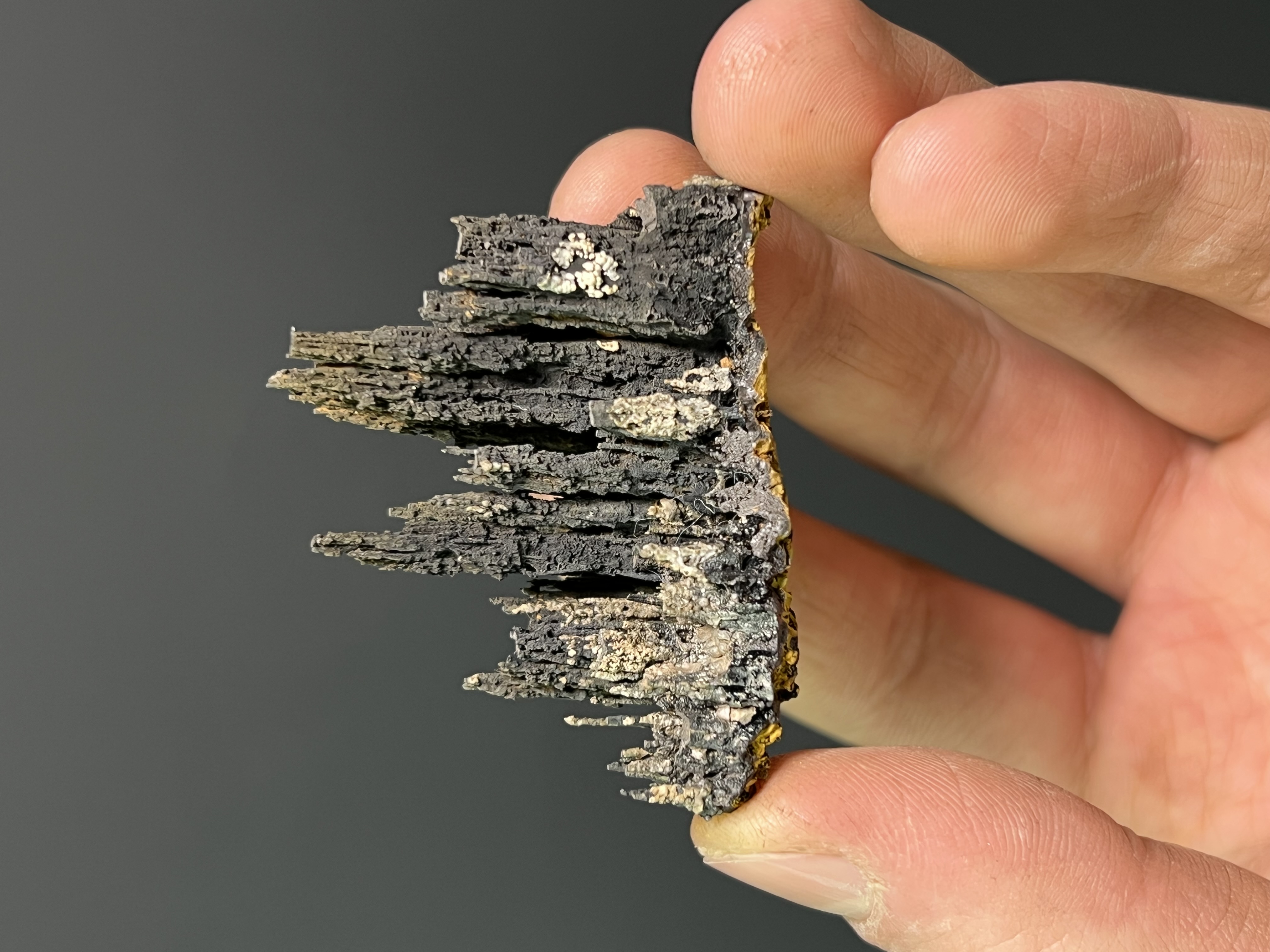 Specularite With Museum Quality Stalactite Goethite 