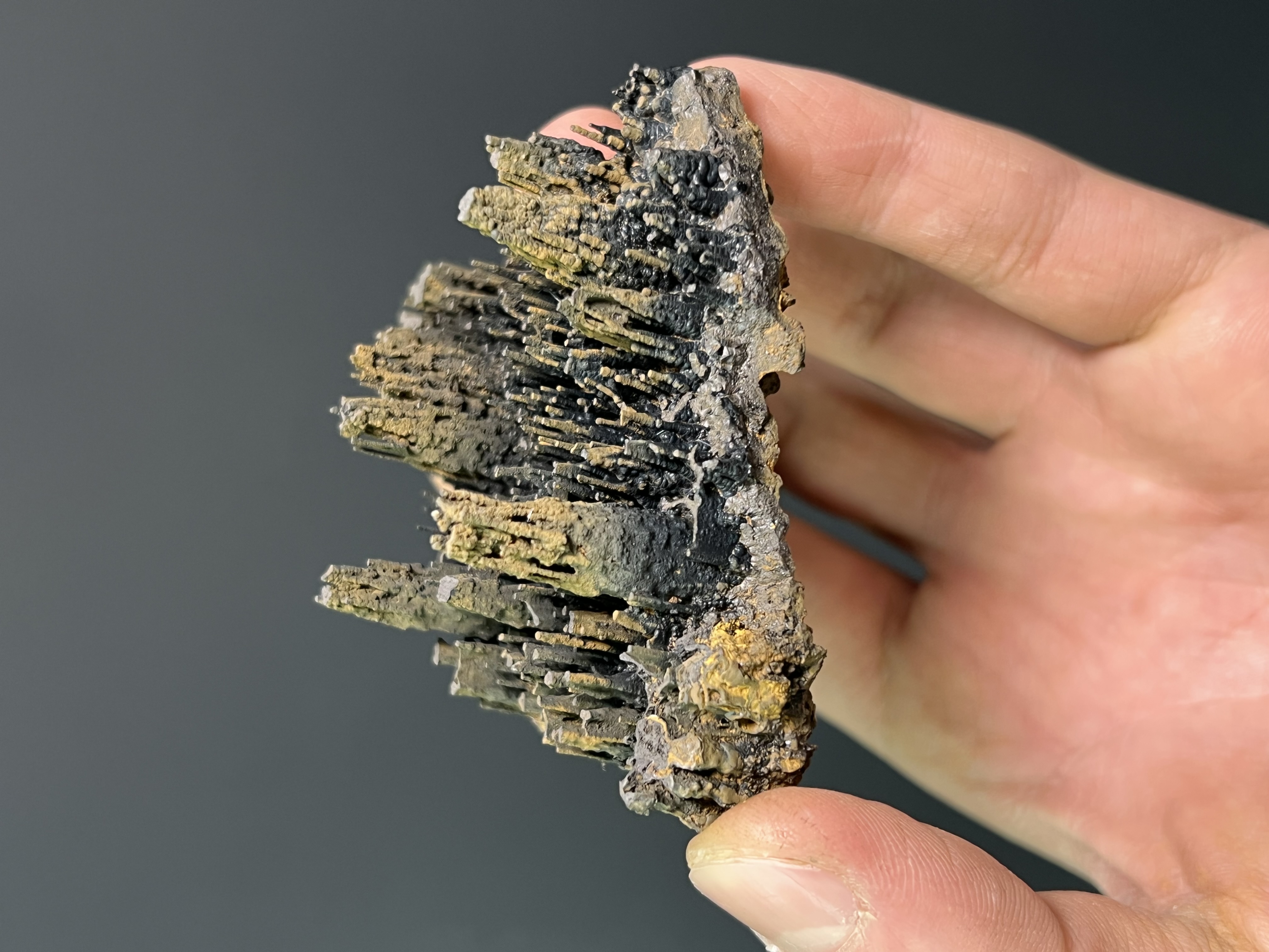 Special Formation Limonite On Stalactite Goethite 
