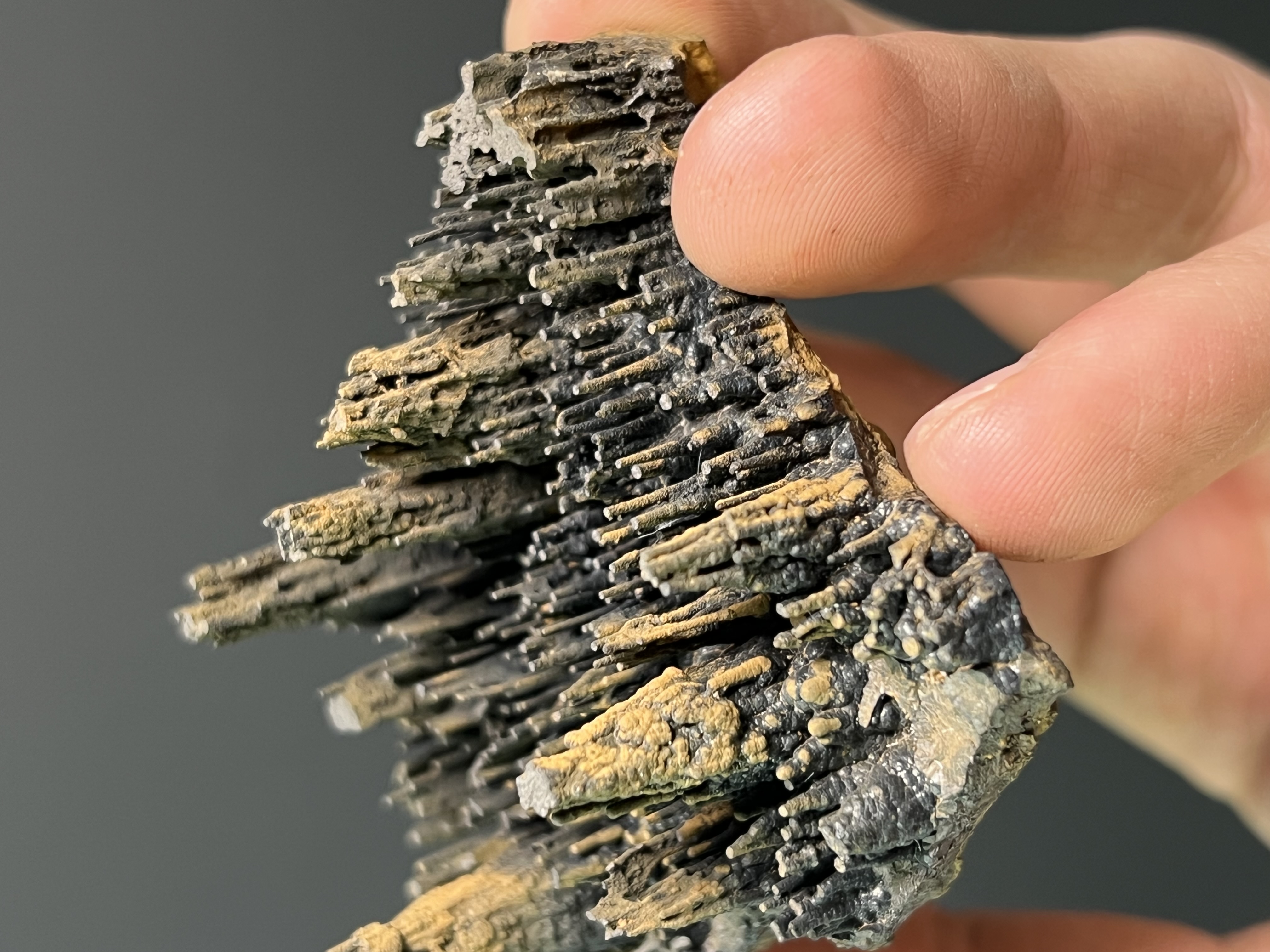 Special Formation Limonite On Stalactite Goethite 