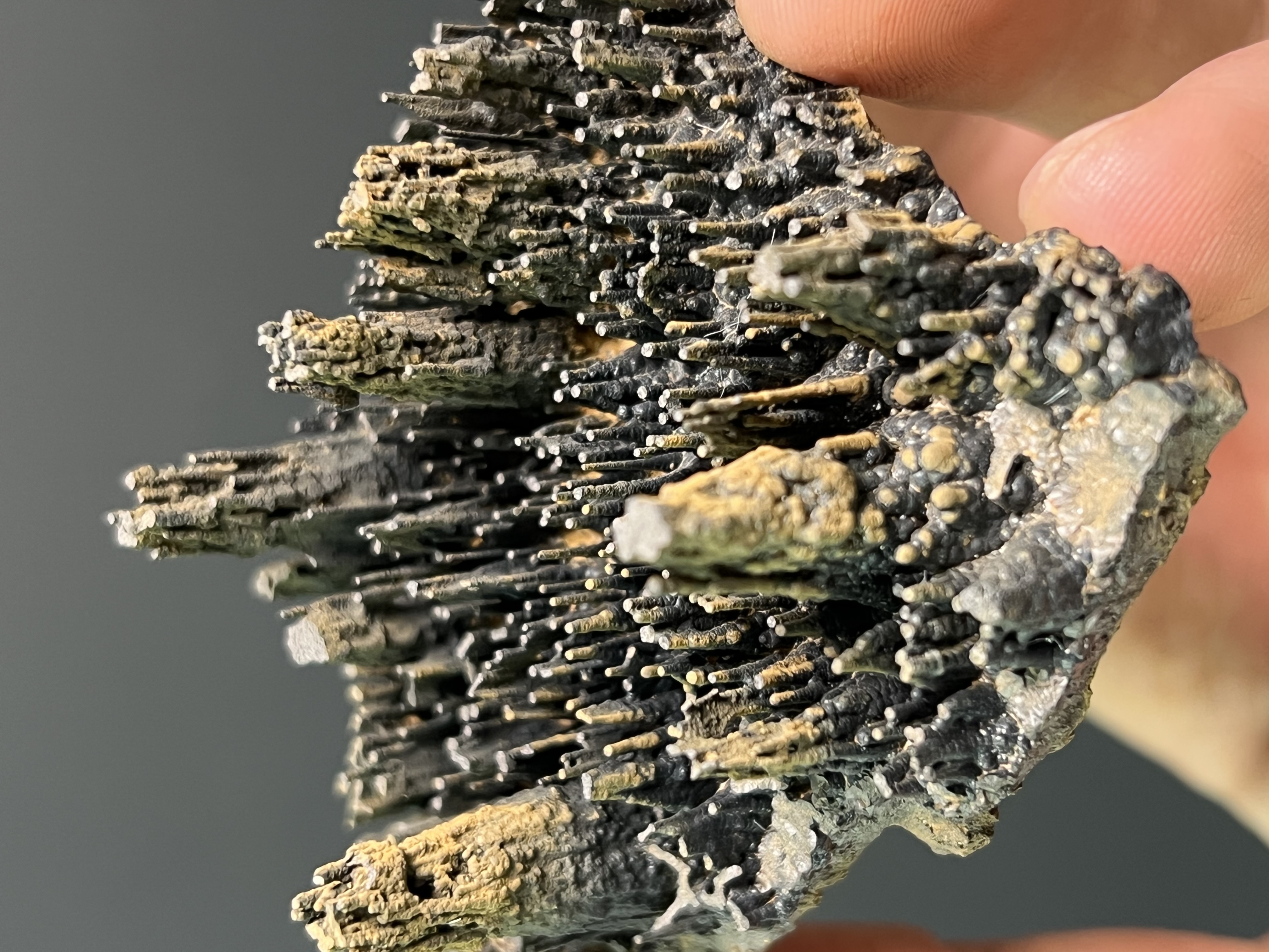 Special Formation Limonite On Stalactite Goethite 