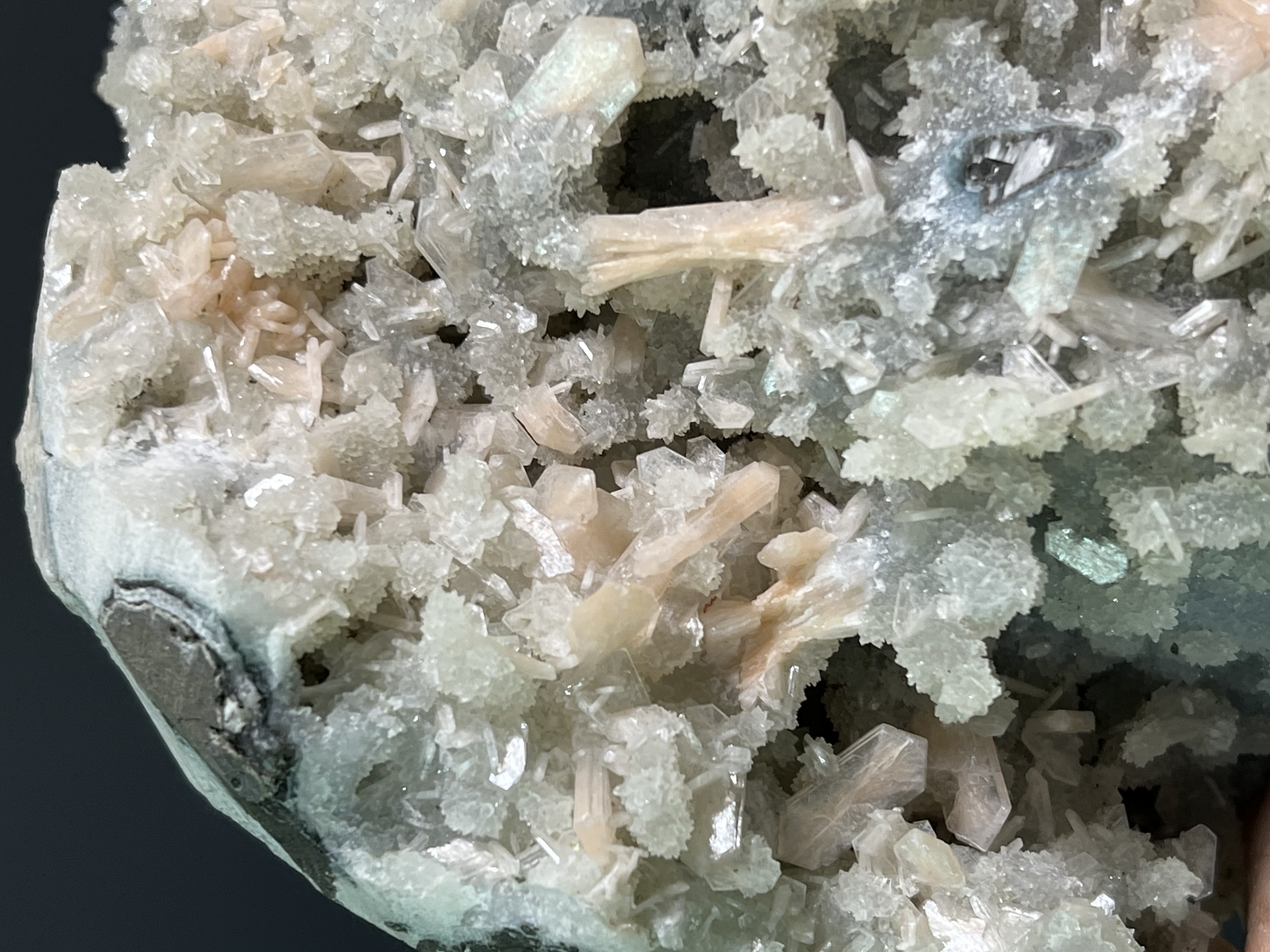 Apophyllite With Stilbite