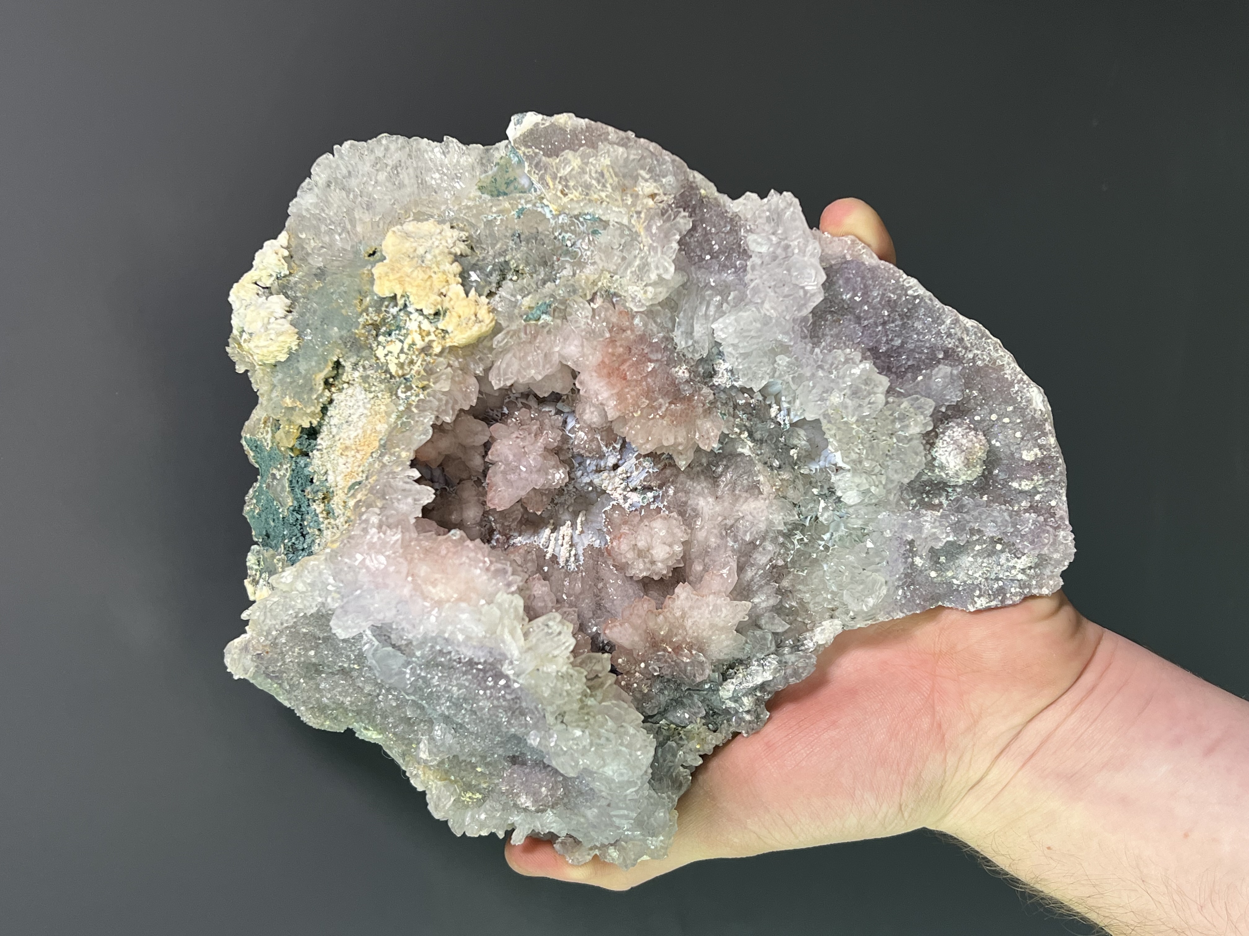 Flower Crystal Amethyst 