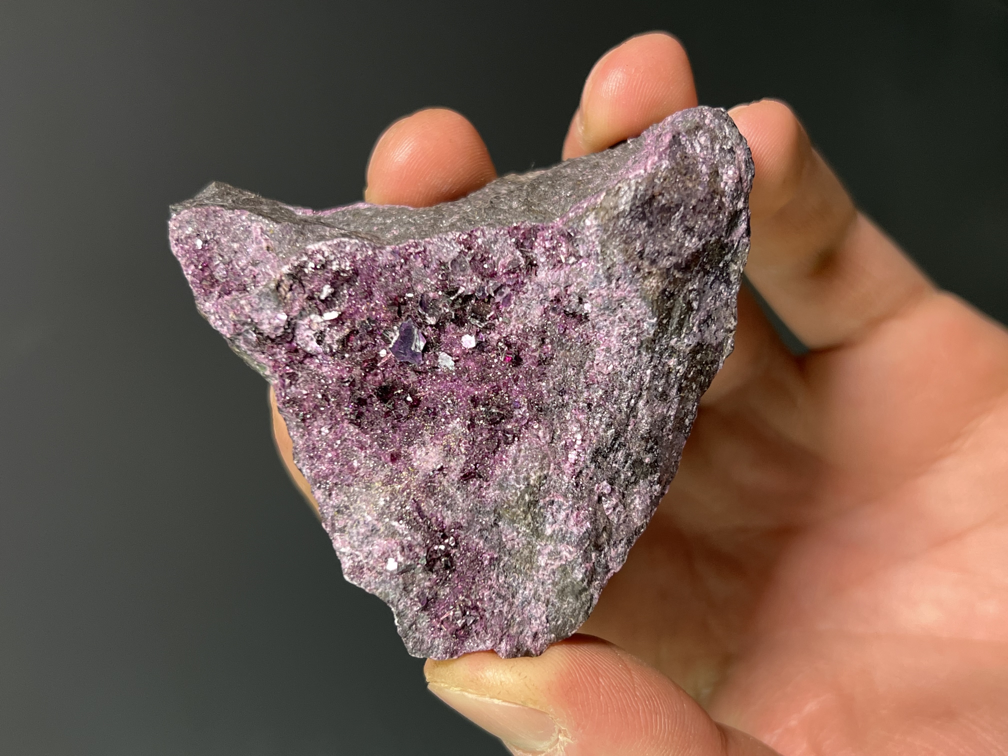 Very Special Two Sided Kammererite Specimen