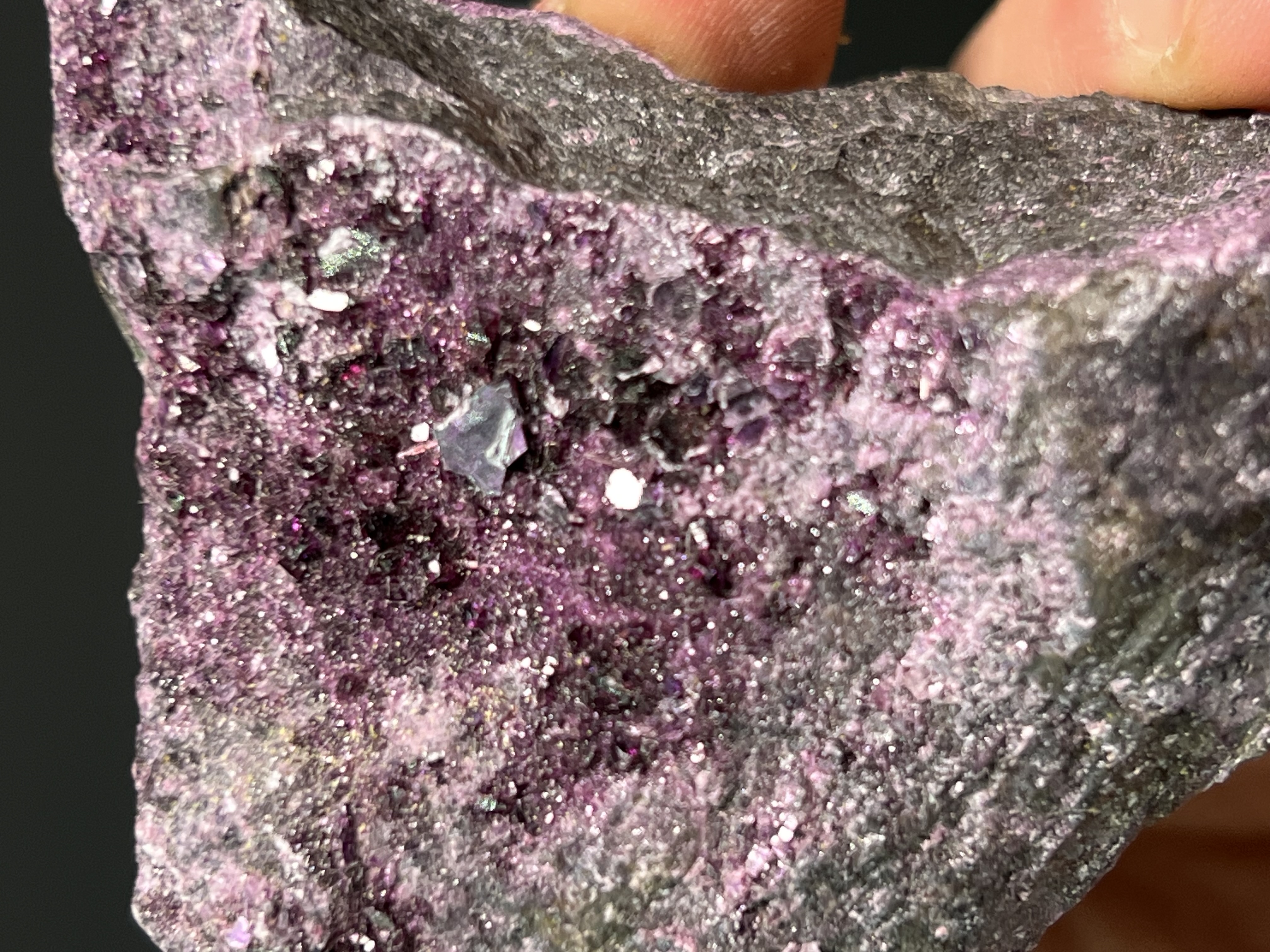 Very Special Two Sided Kammererite Specimen