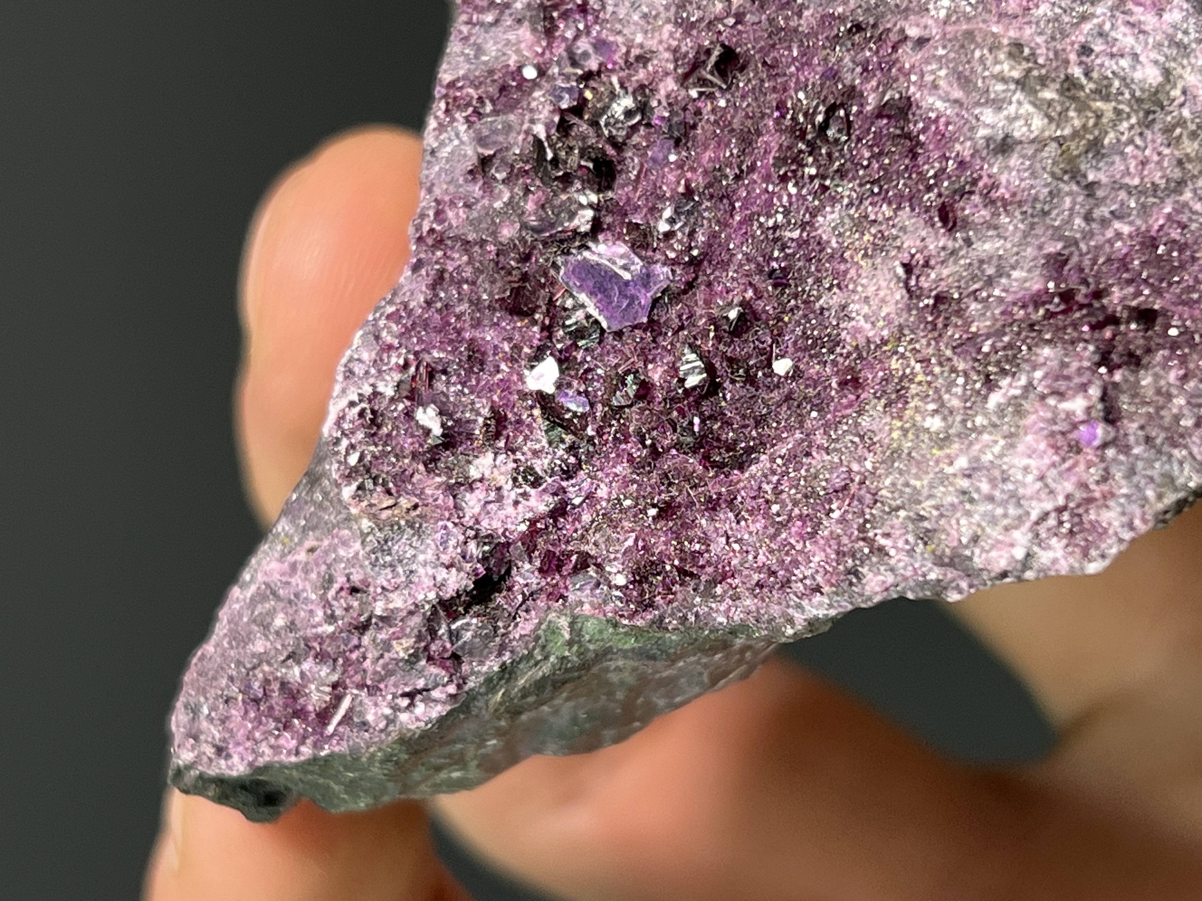 Very Special Two Sided Kammererite Specimen