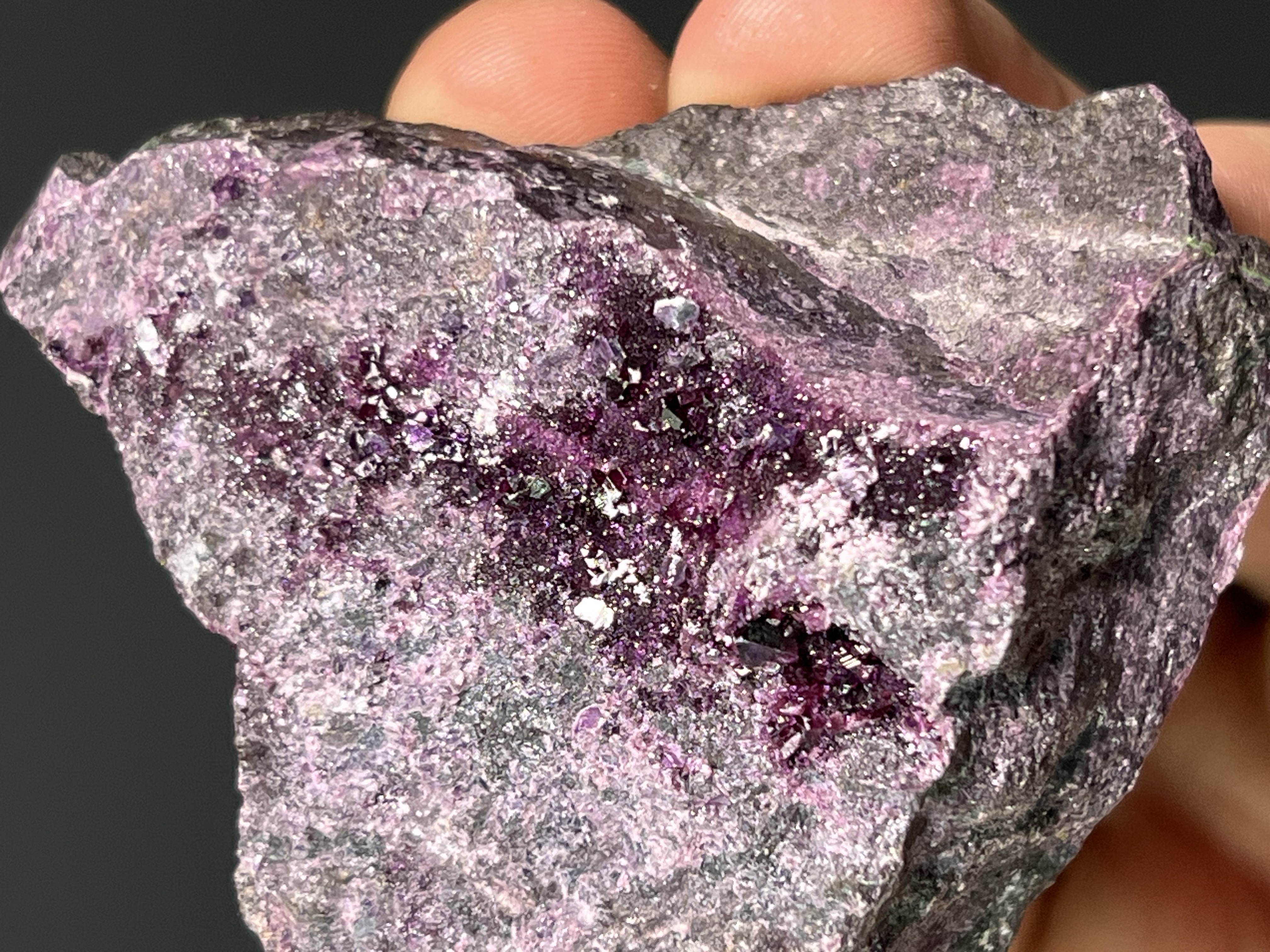 Very Special Two Sided Kammererite Specimen