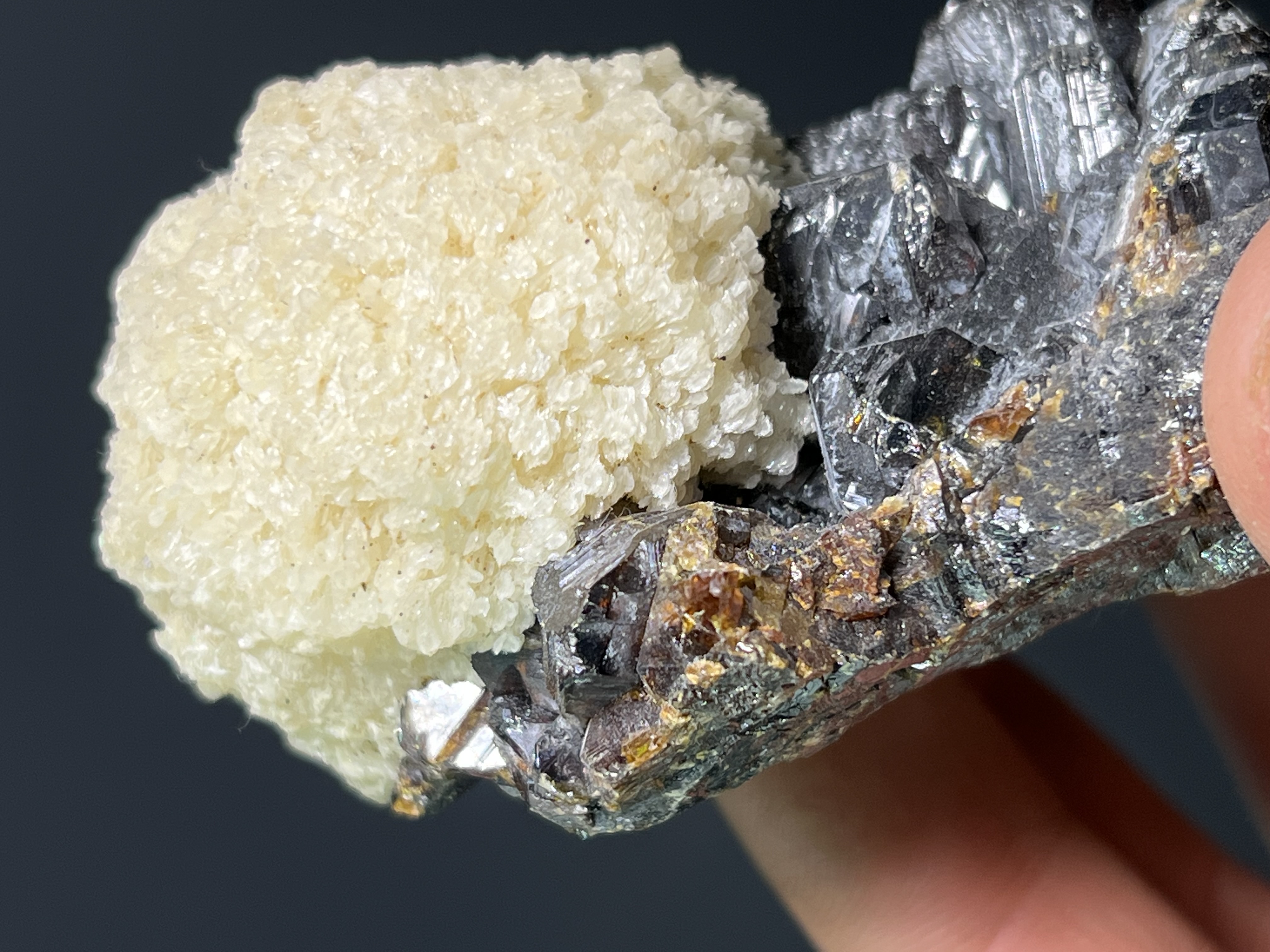 Top Quality Barite With Sphalerite Specimen, 250gram