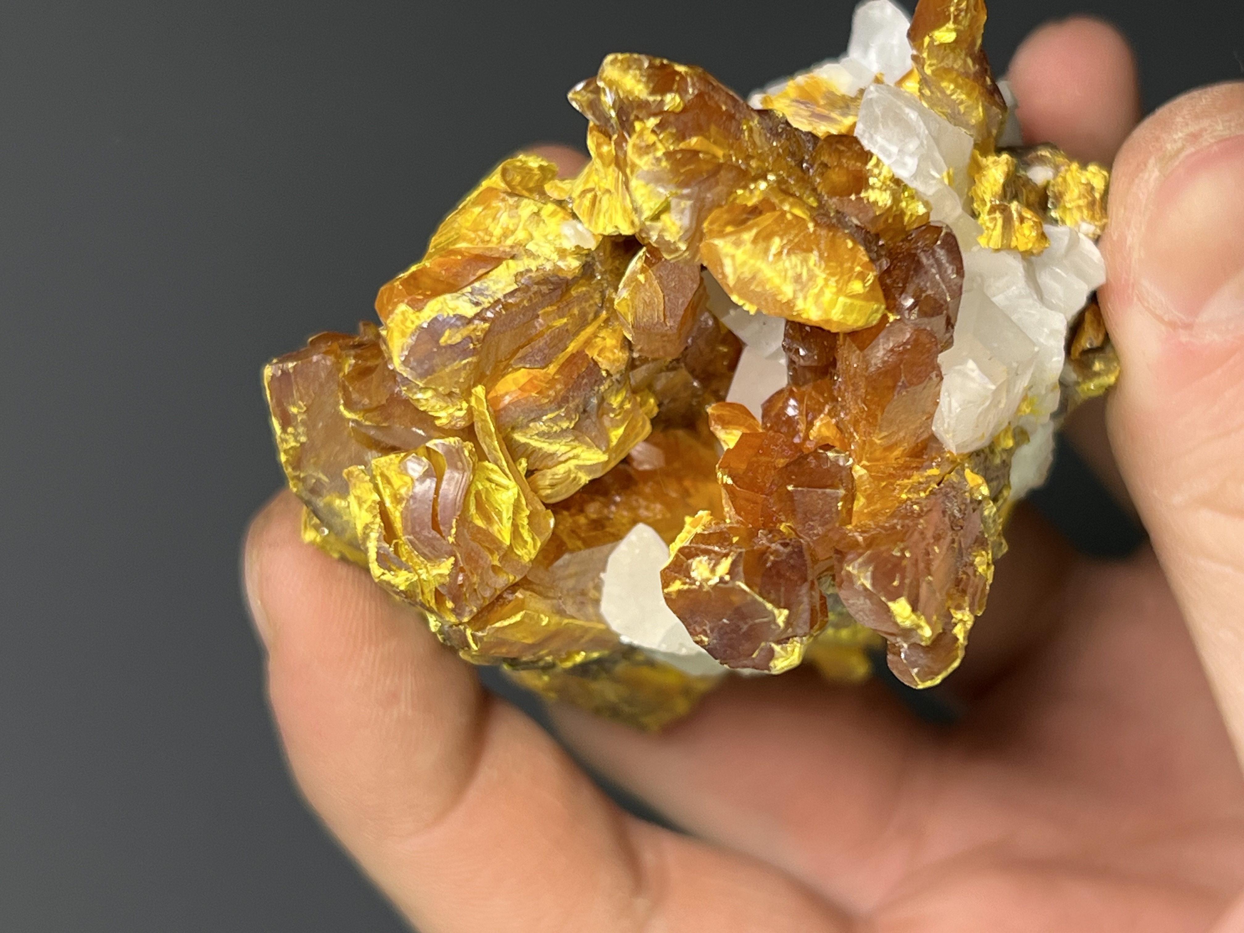 Museum Grade Orpiment Crystals, 225gram