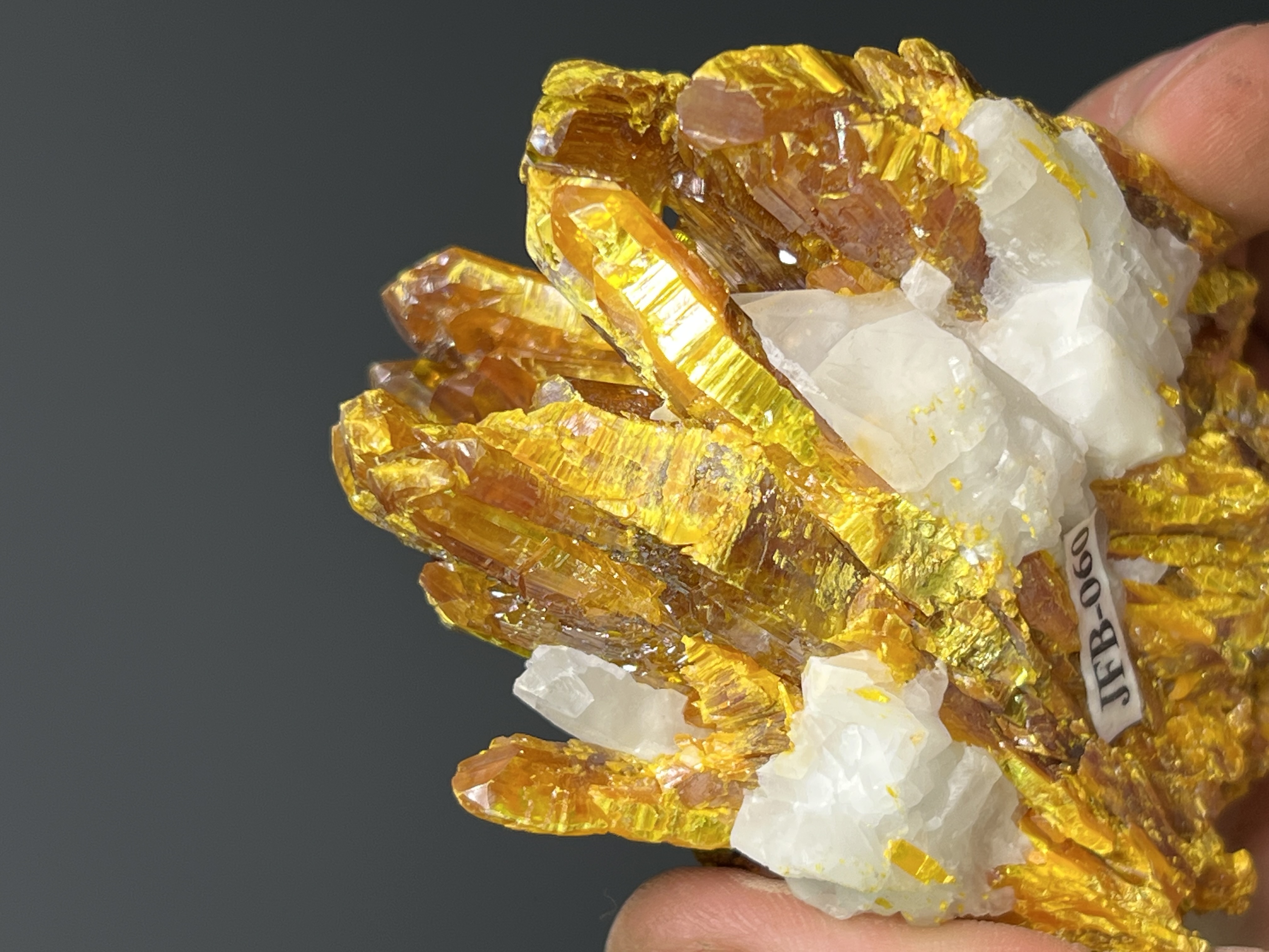 Museum Grade Orpiment Crystals, 225gram