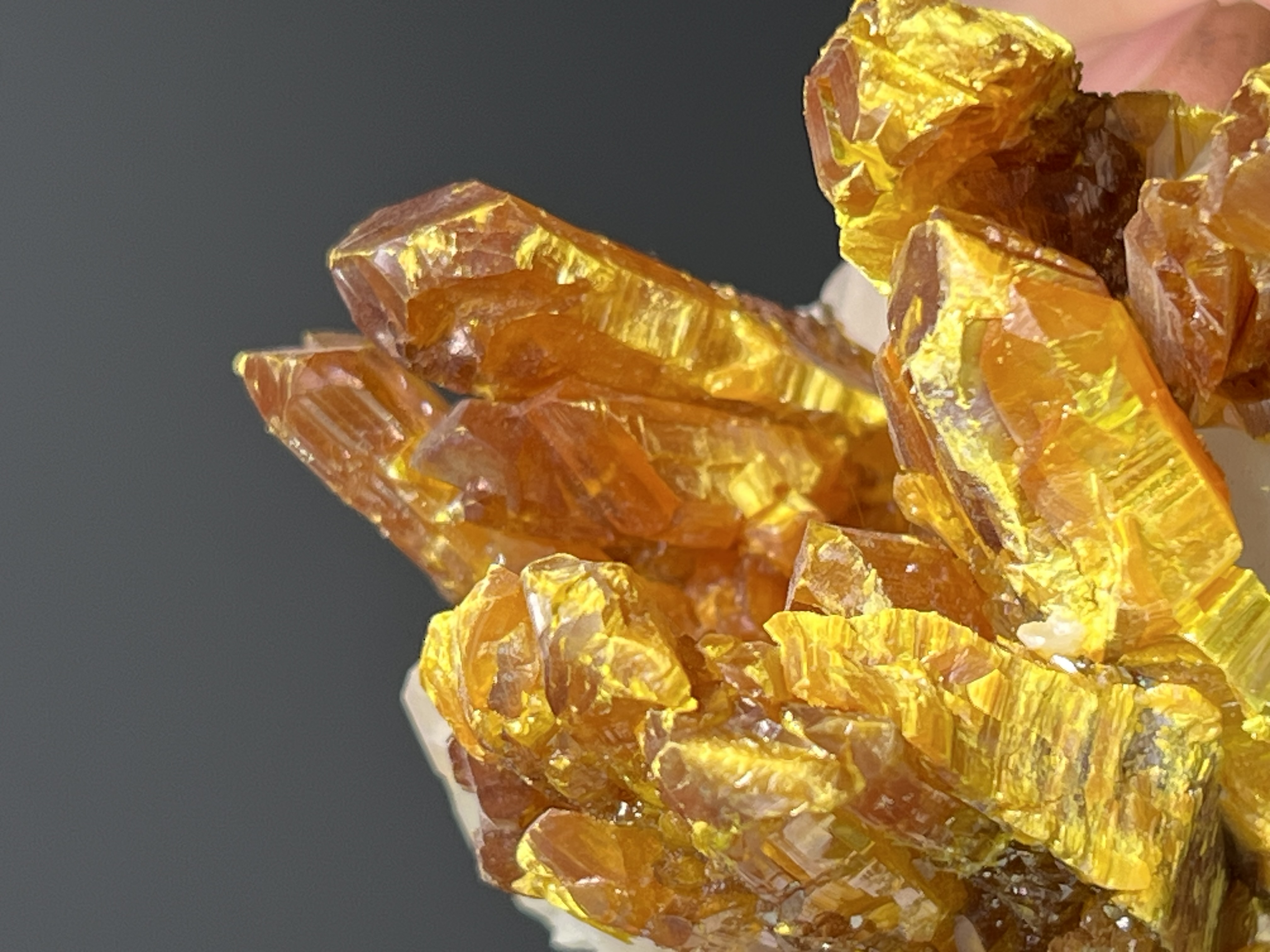 Museum Grade Orpiment Crystals, 225gram