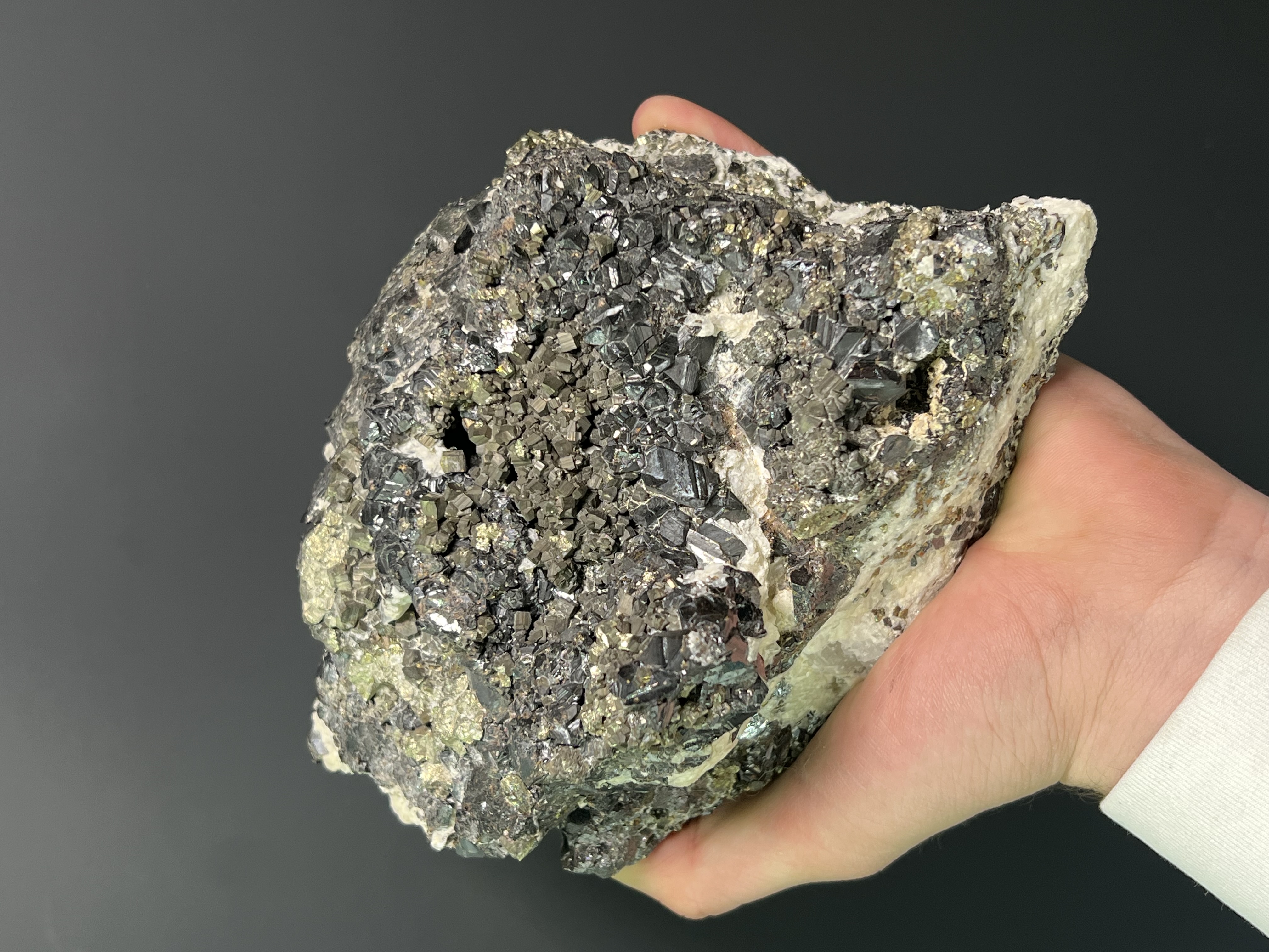 Pyrite, Galena, Quartz And Tetrahedrite, 2,7kg