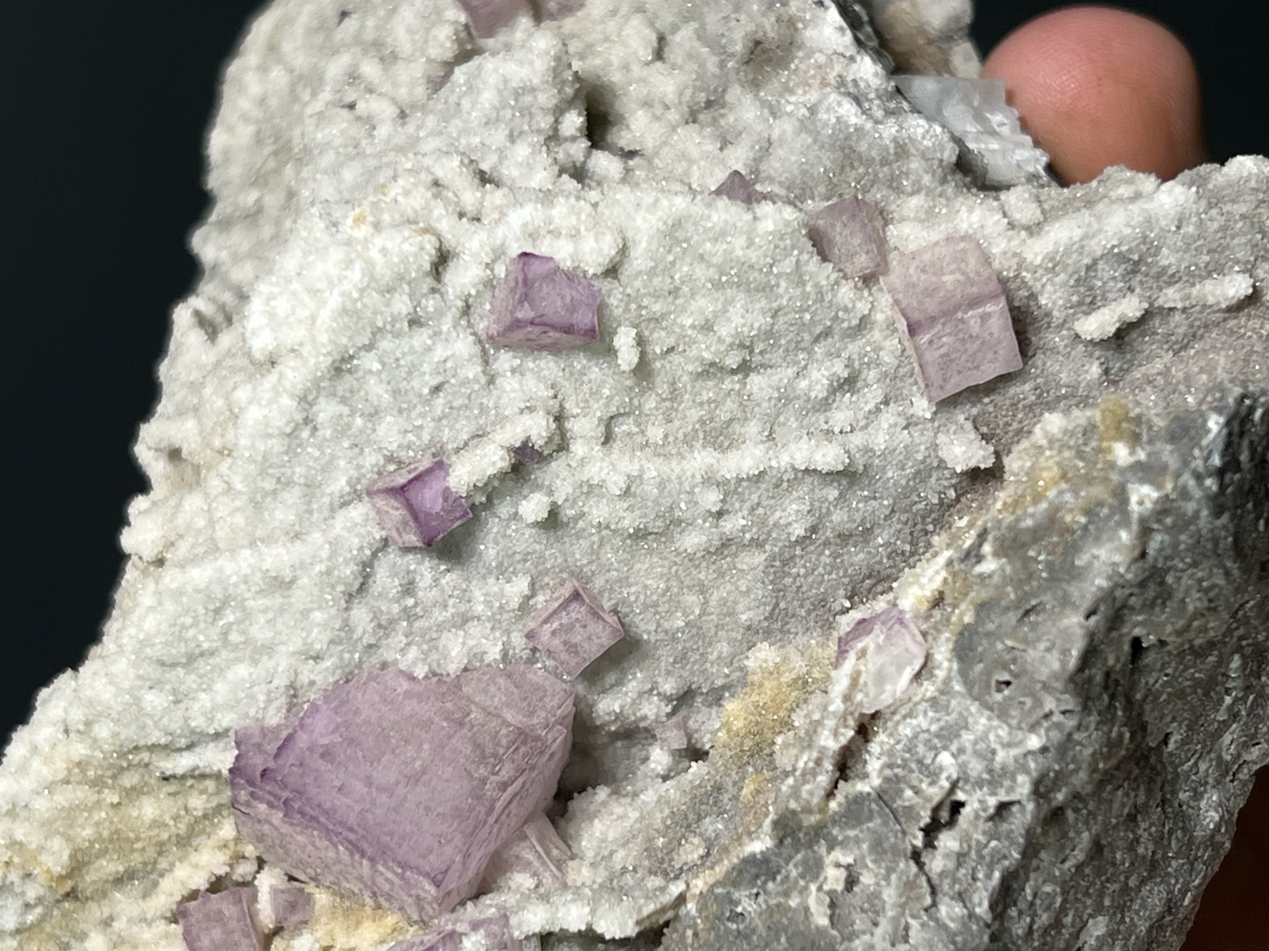 Special Formation Pink Fluorite Specimen, 544gram
