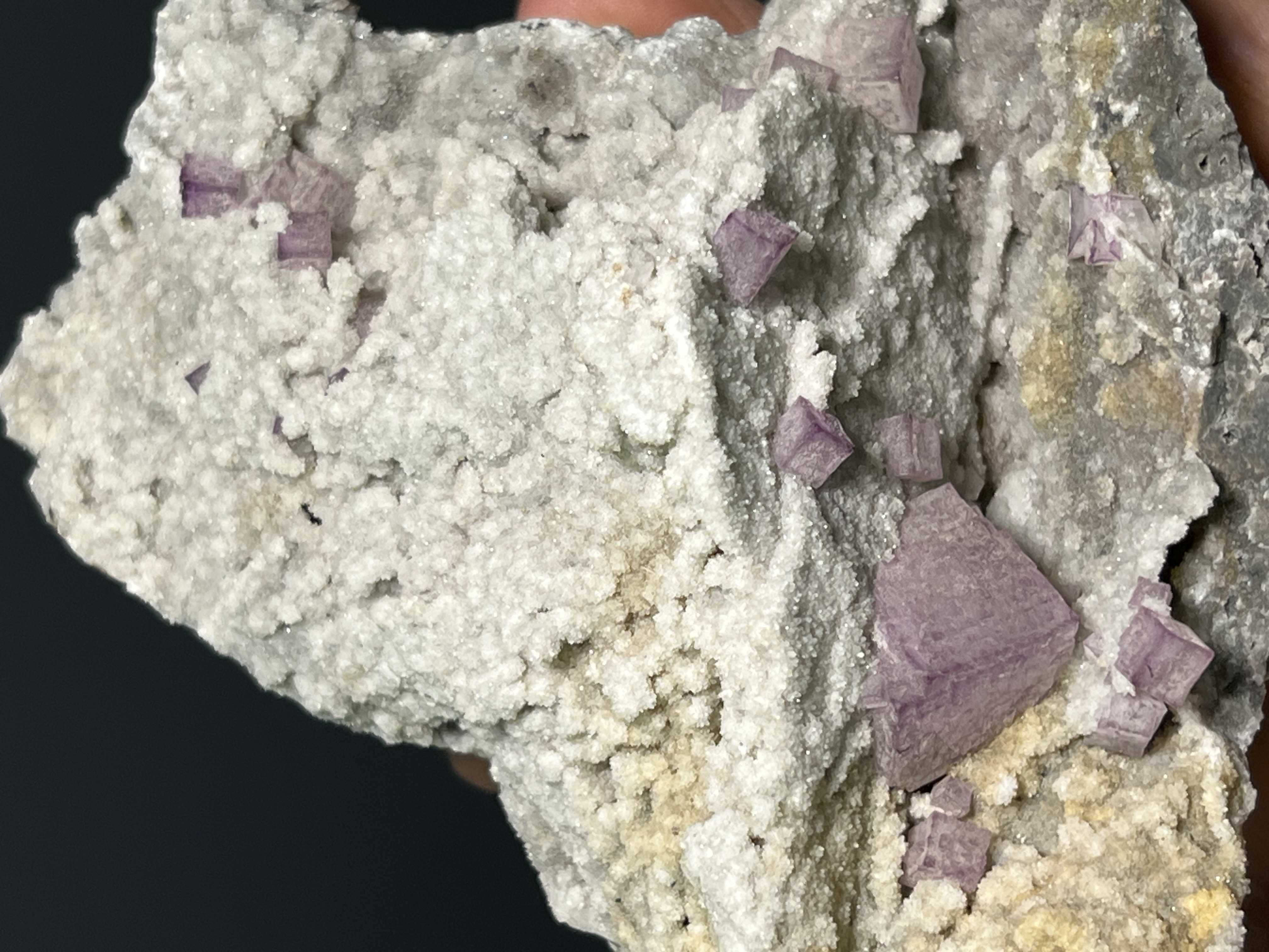 Special Formation Pink Fluorite Specimen, 544gram