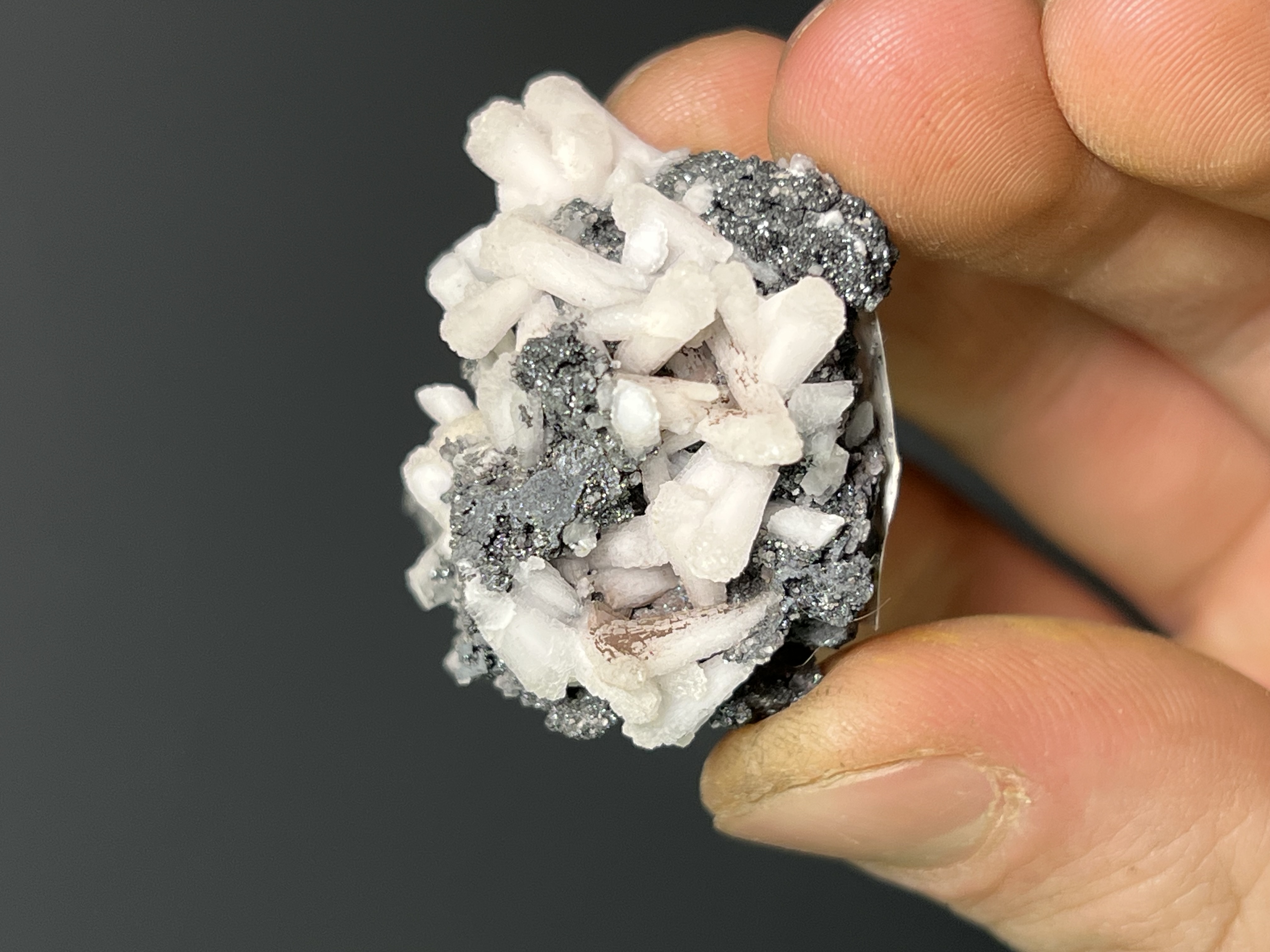 Kutnohorite On Hematite, 50gram