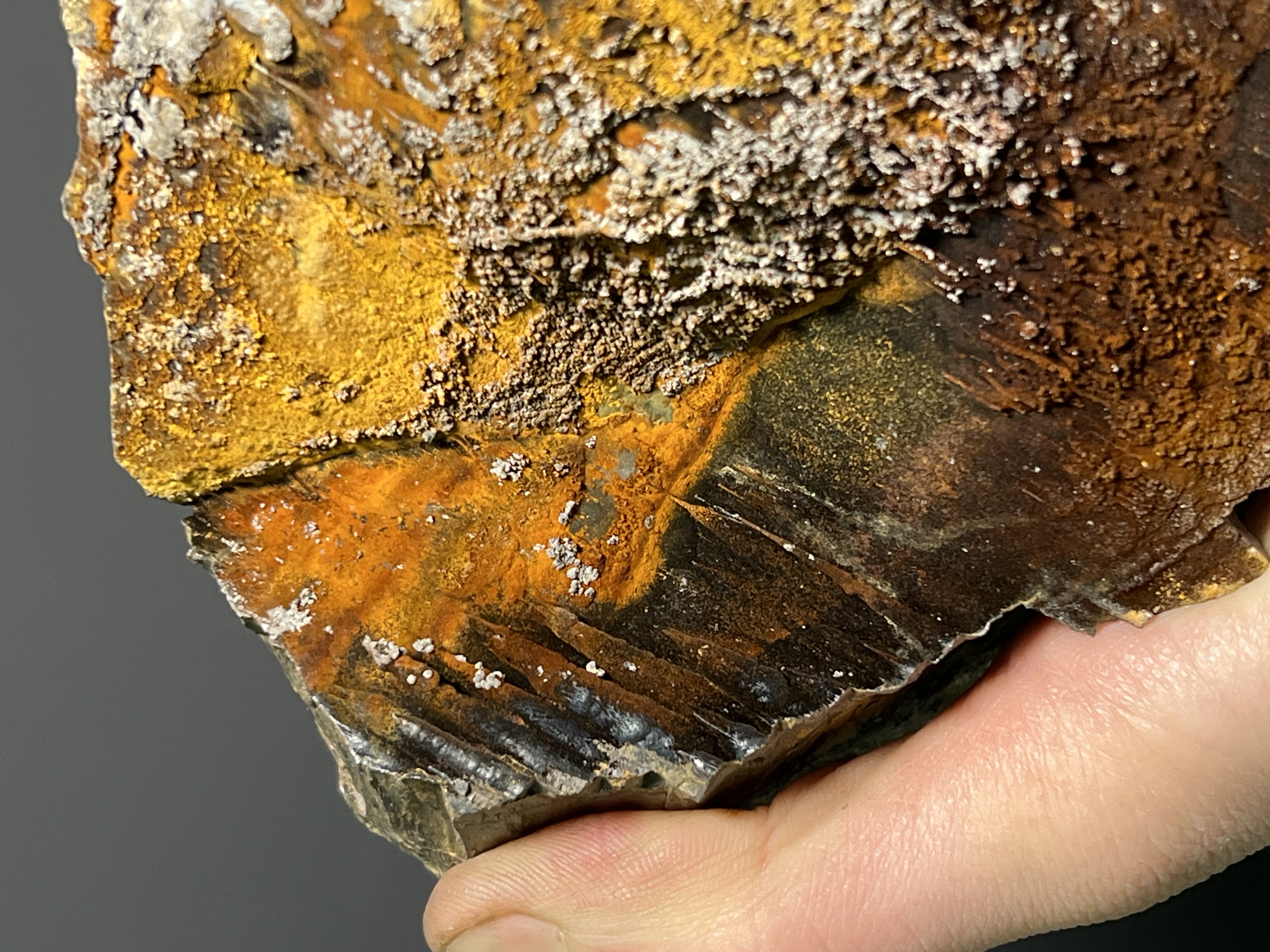 Museum Grade, Limonite And Specularite On Stalactite Goethite, 3,9kg