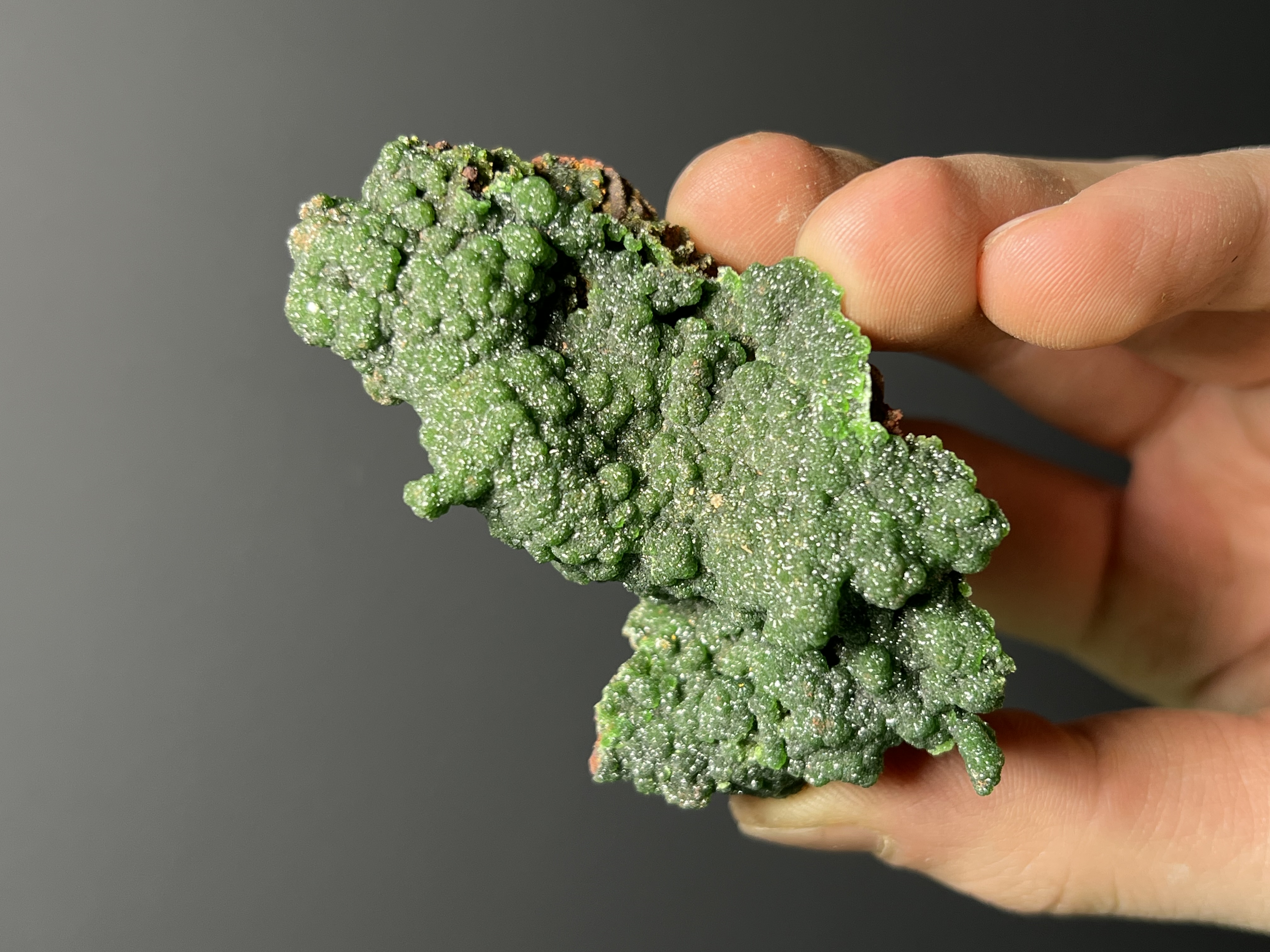 Special Green Conichalcite Specimen, 76gram