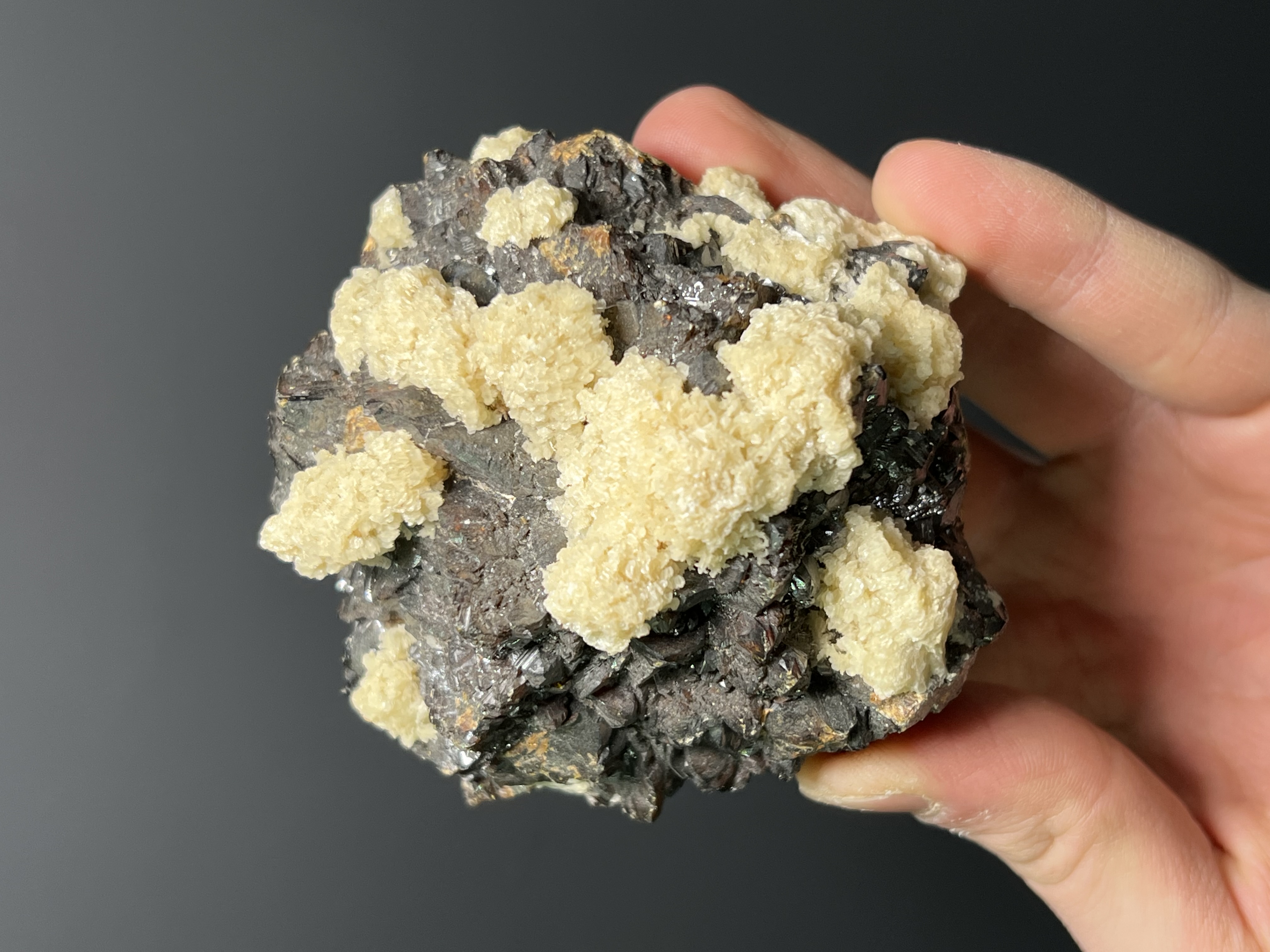Barite With Sphalerite Specimen, 592gram