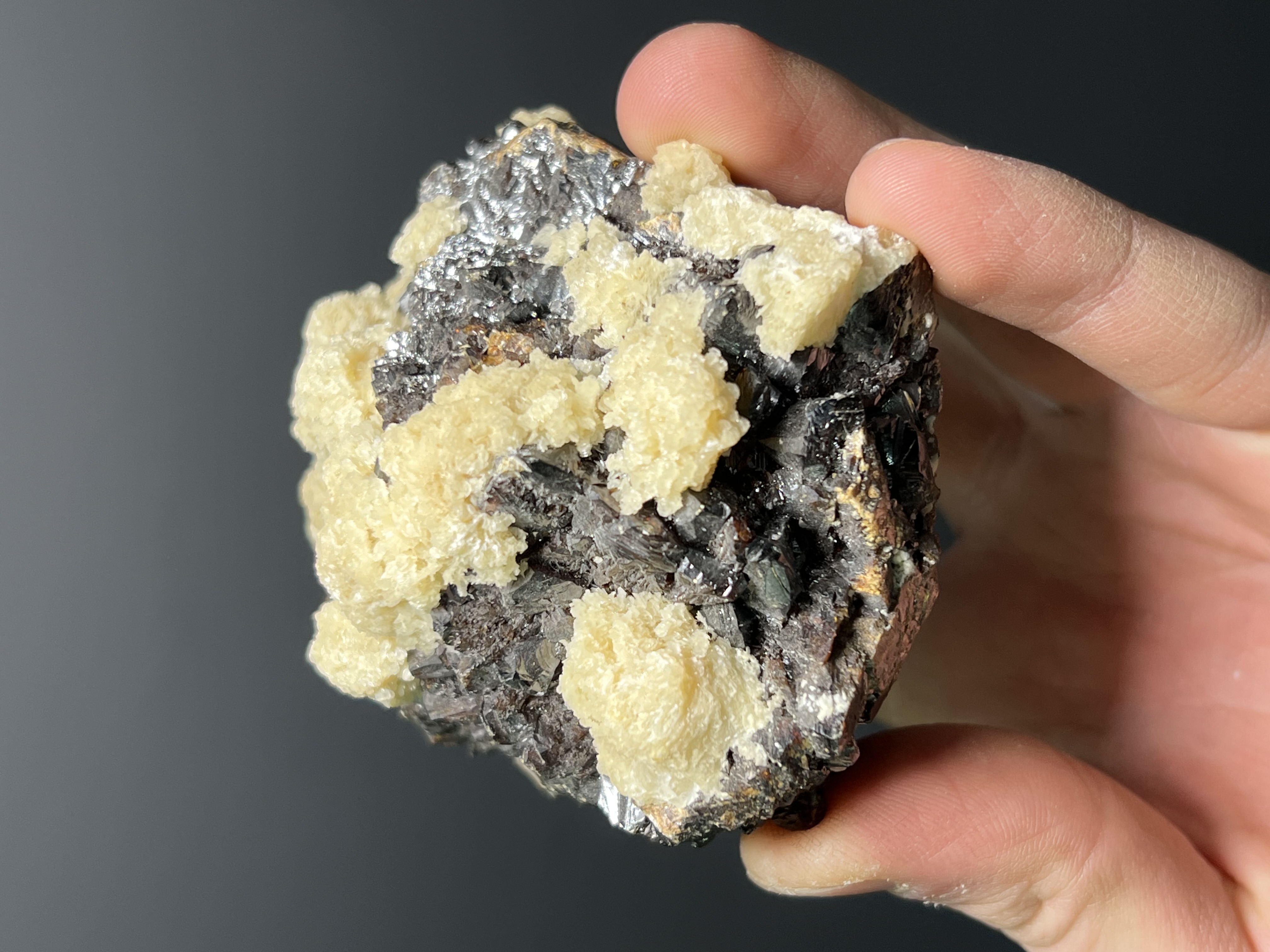 Barite With Sphalerite Specimen, 592gram