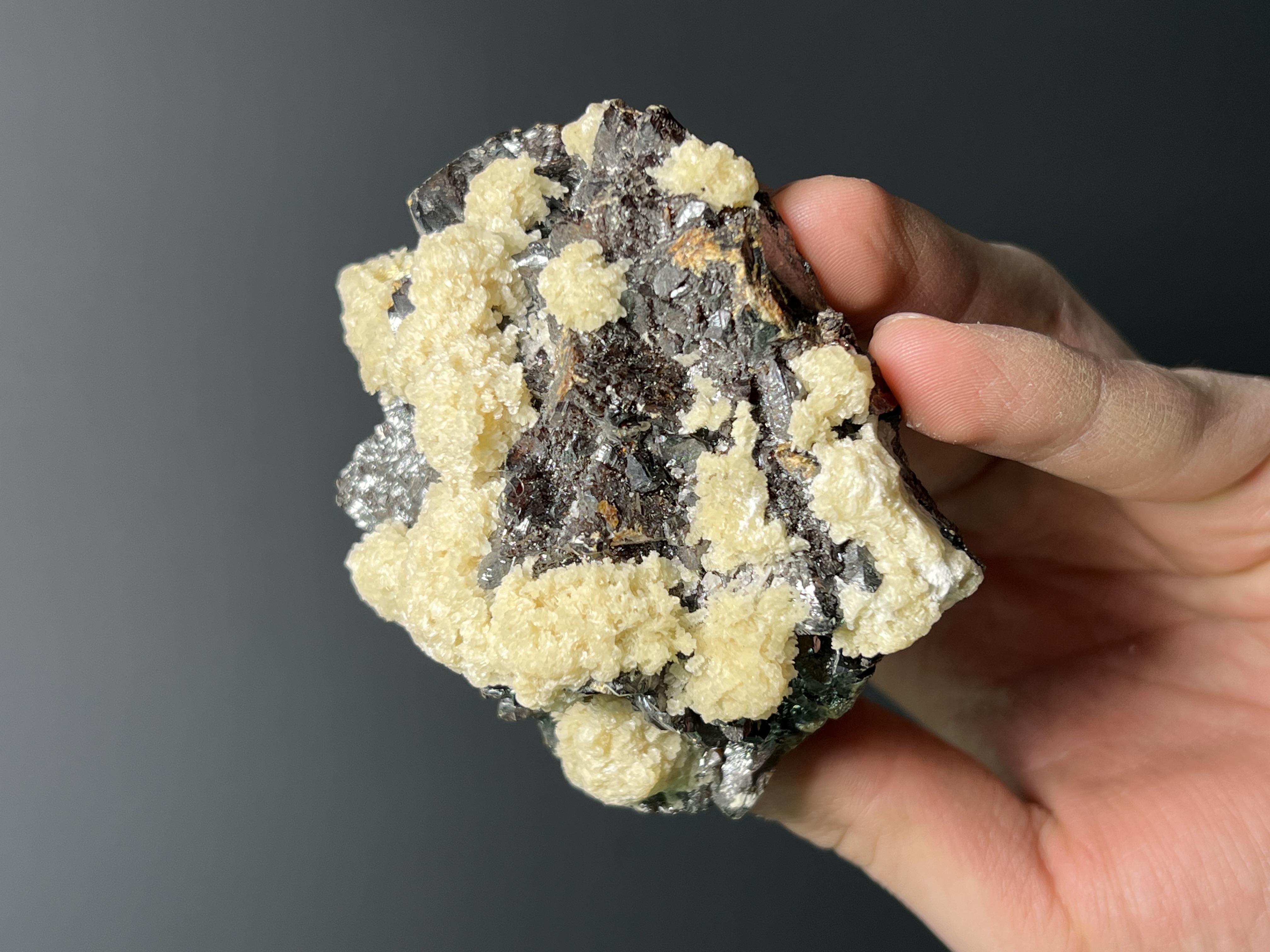 Barite With Sphalerite Specimen, 592gram