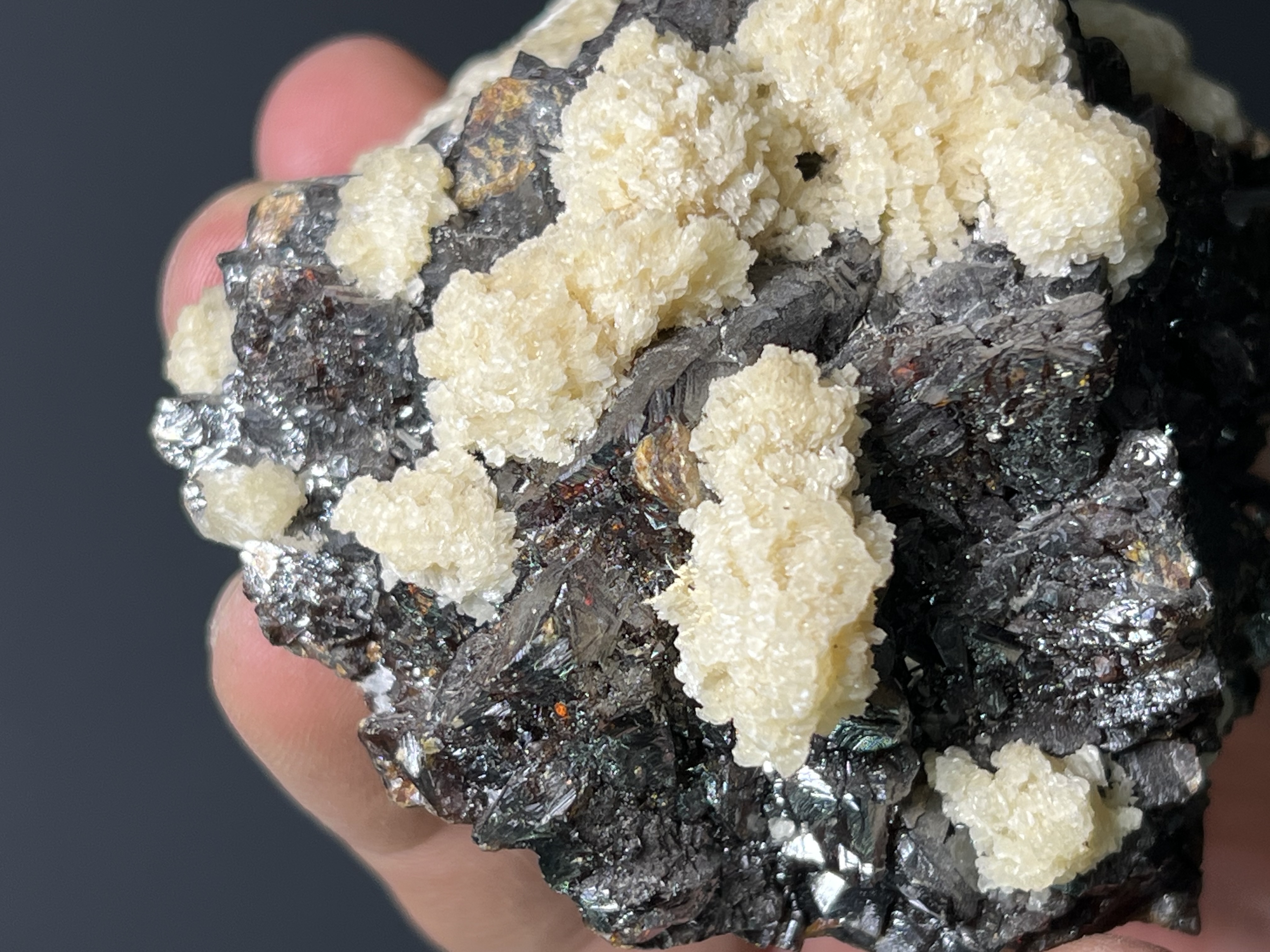 Barite With Sphalerite Specimen, 592gram