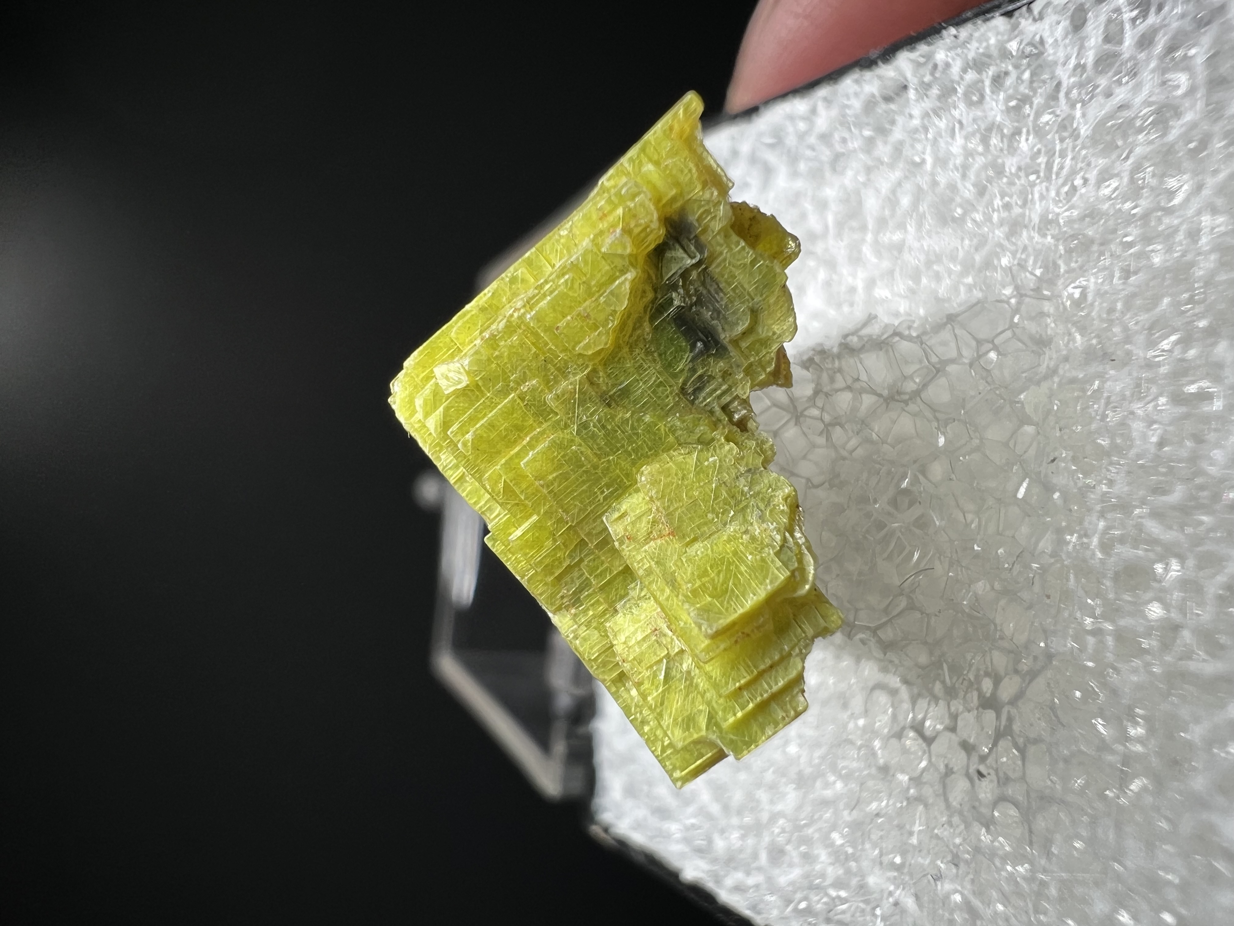 Unique, Uranocircite Specimen 