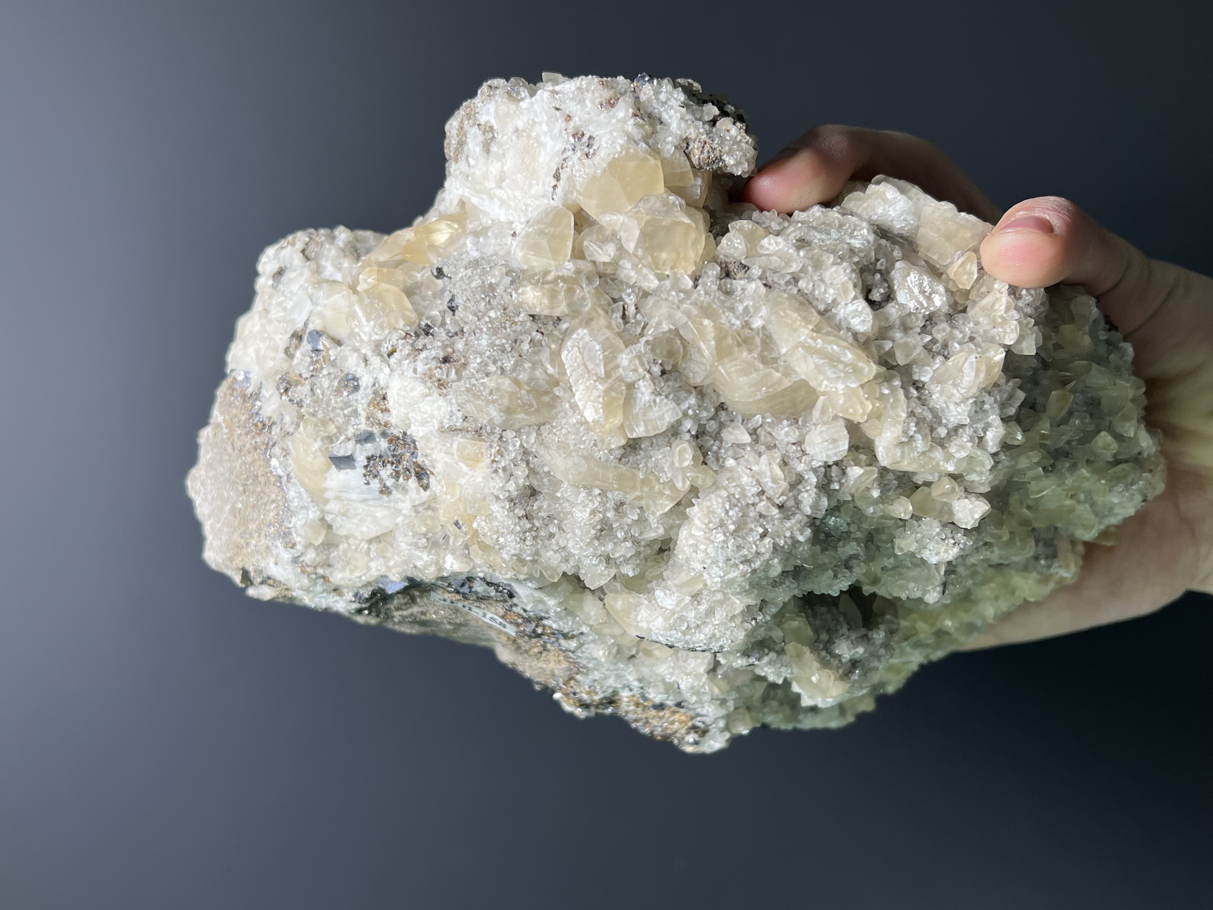 Galena With Sphalerite Crystals, 3,8kg