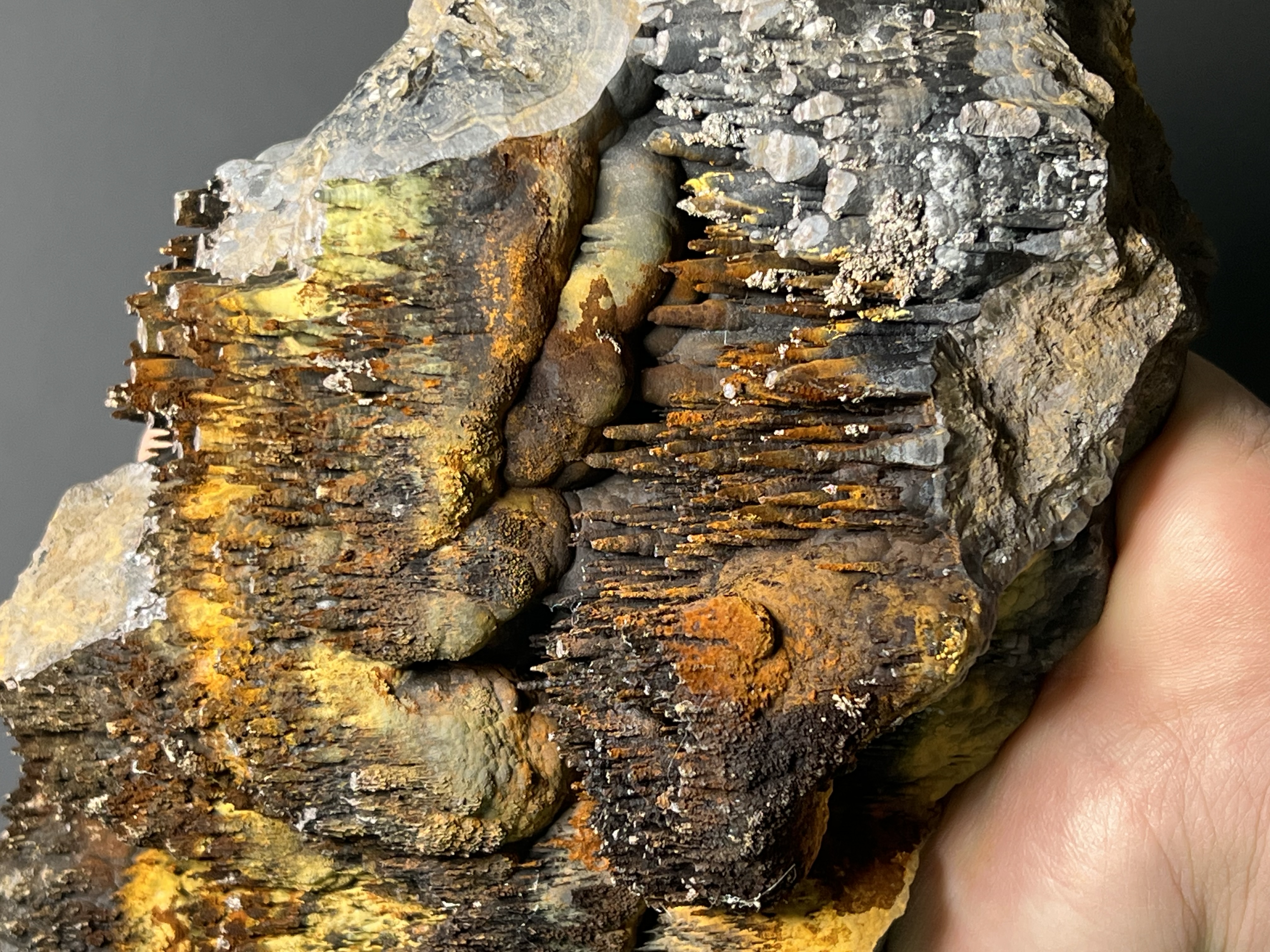 Museum Grade, Special Limonite On Stalactite Goethite, 3kg