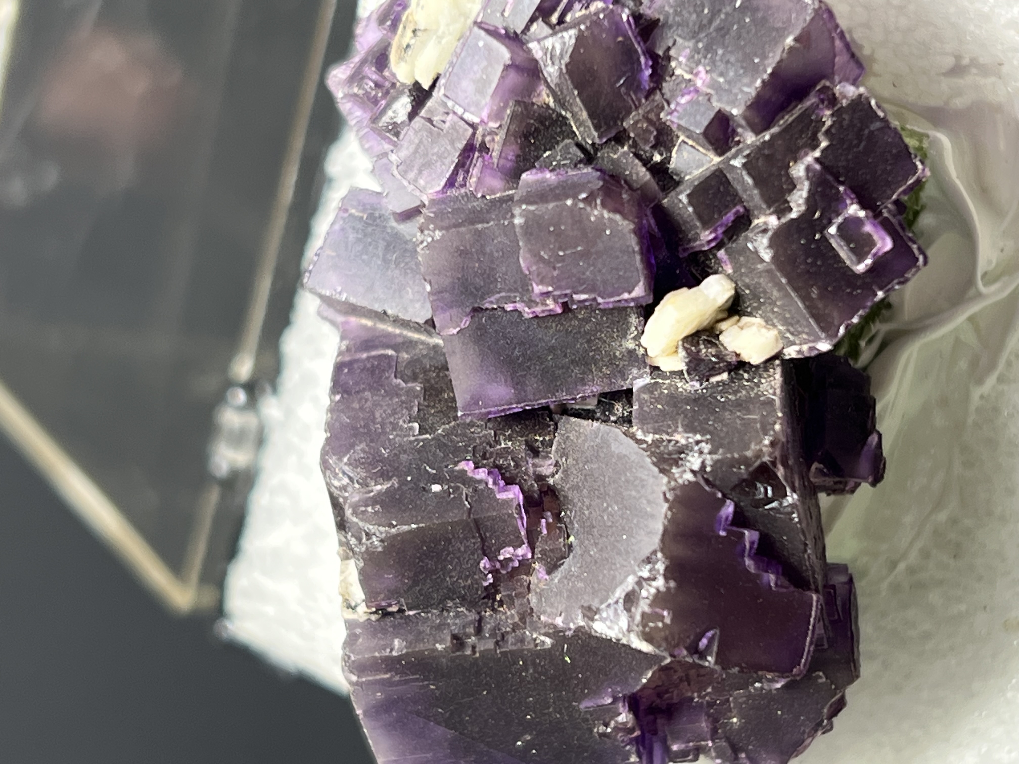Beautiful Purple Fluorite Specimen 