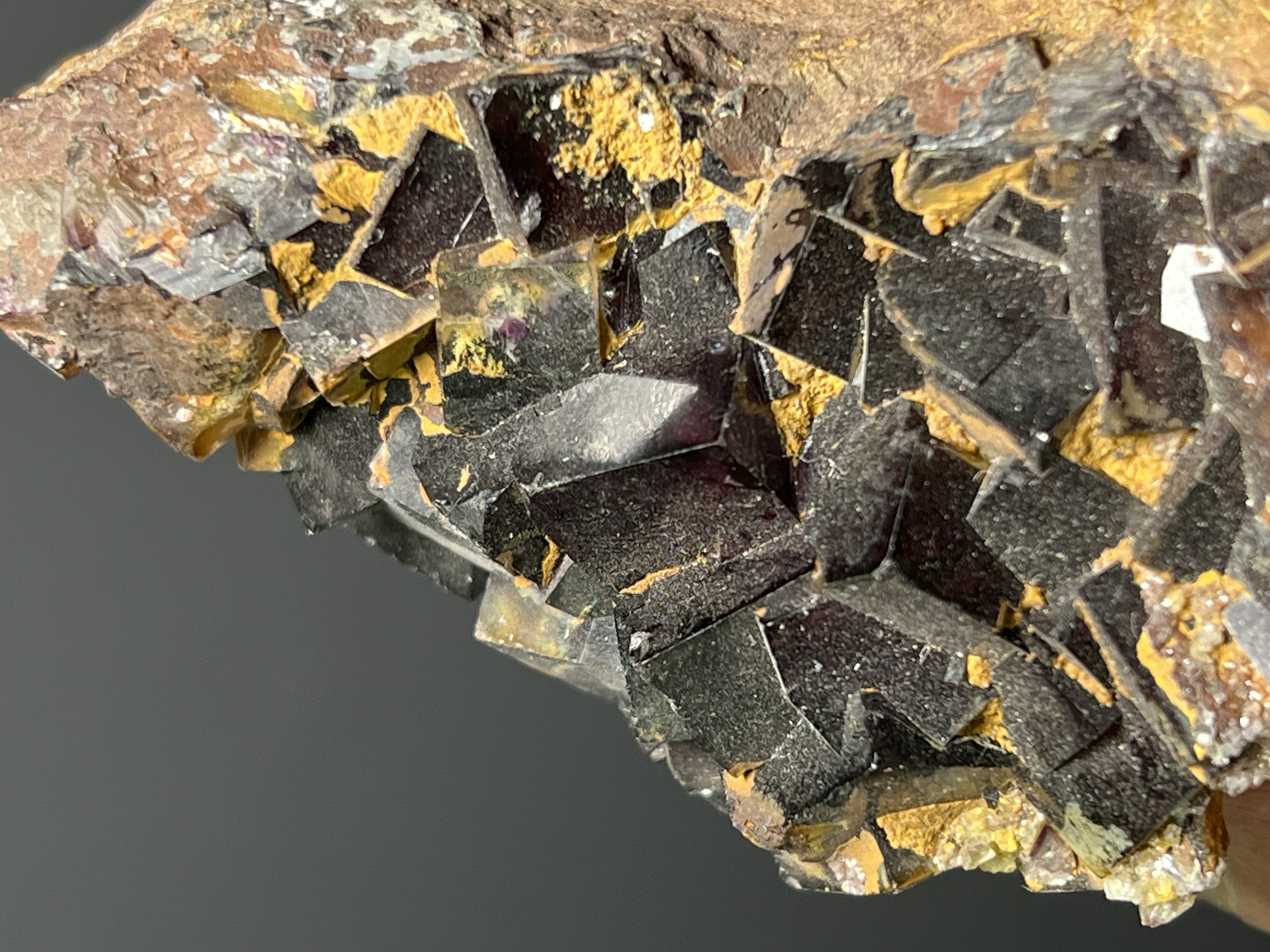 Dark Purple Fluorite Specimen, 216gram