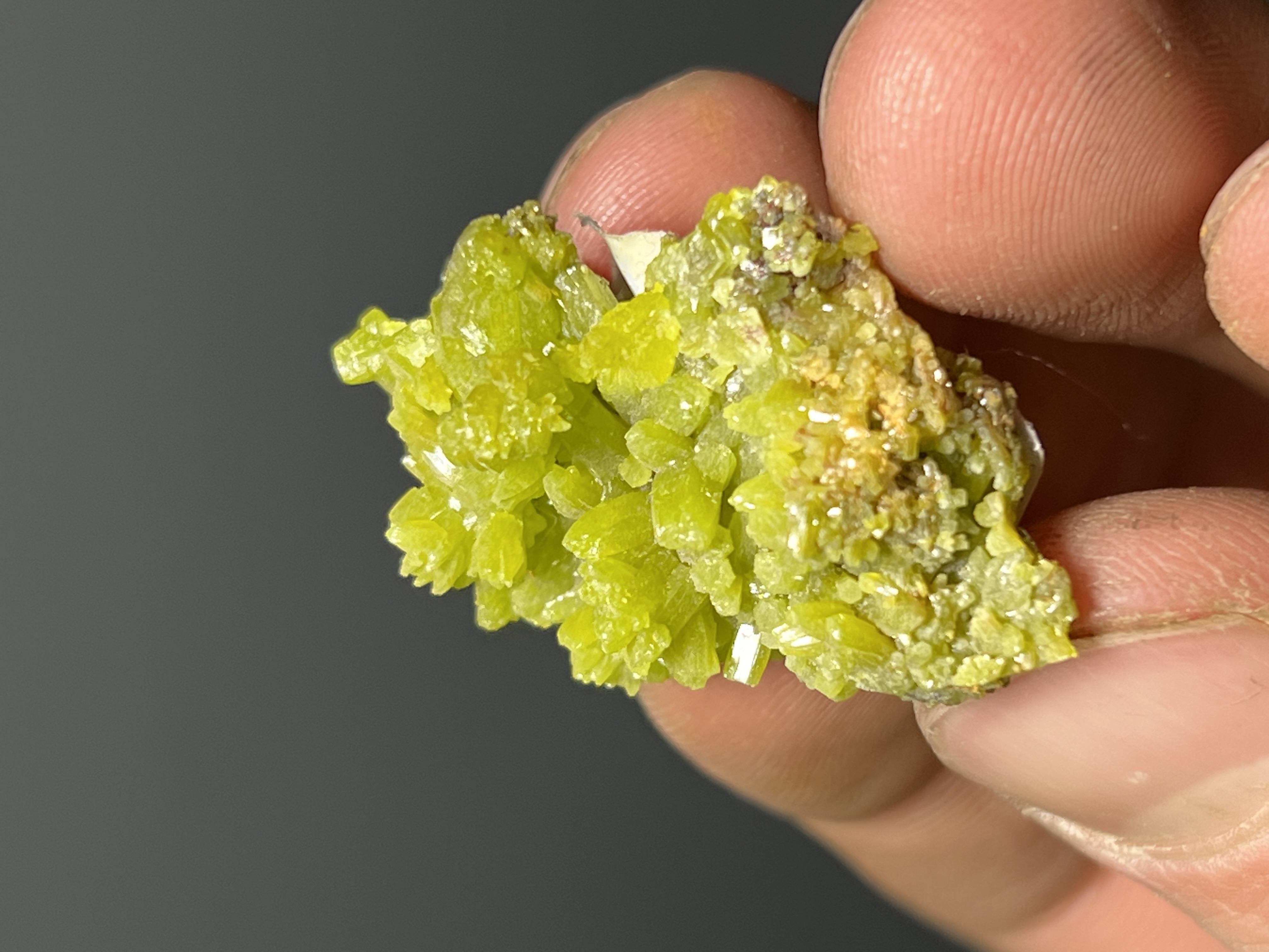 Museum Grade, Pyromorphite Specimen, 16gram 