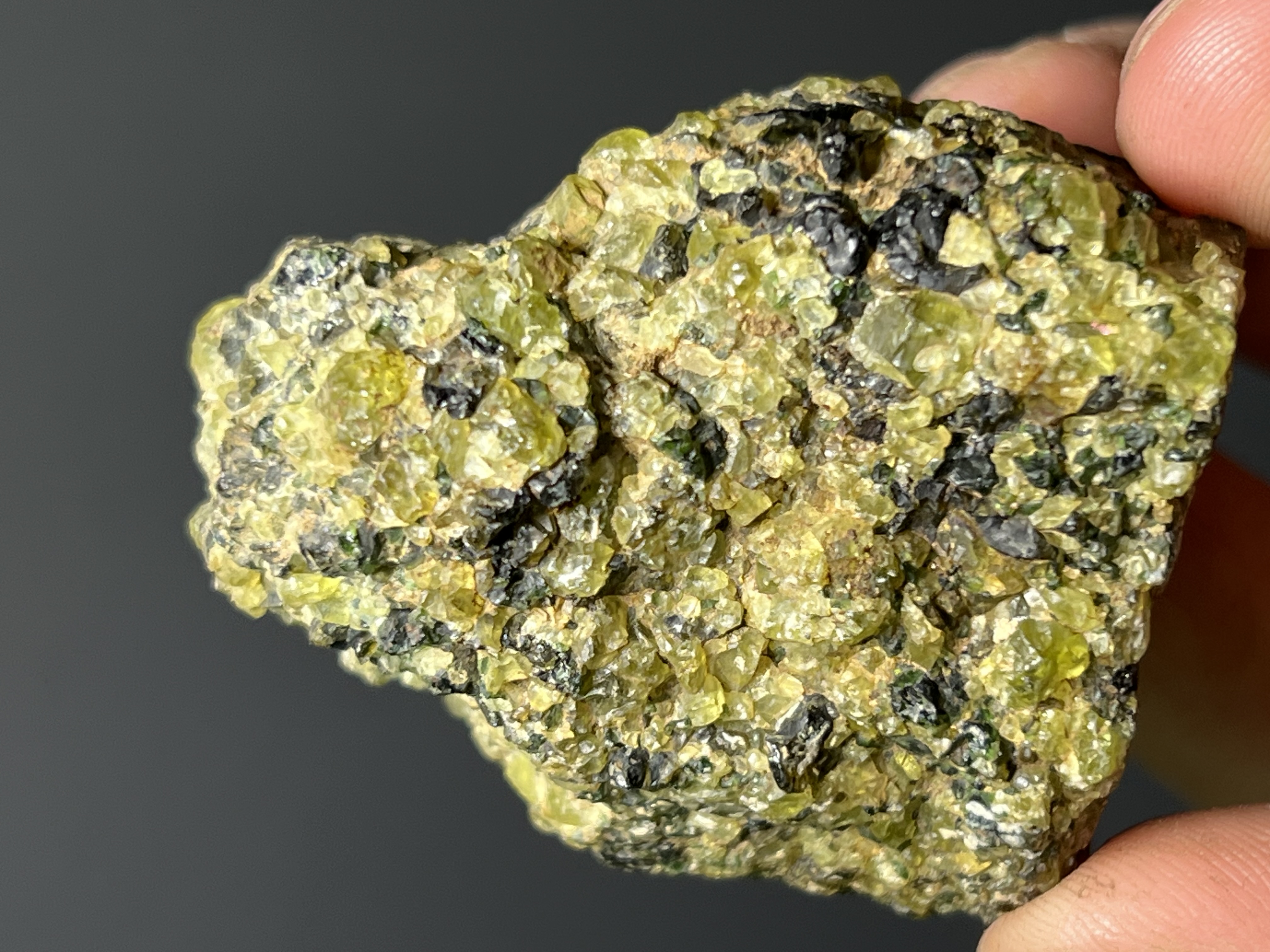 Olivine (Micro Sample) Specimen, 142gram