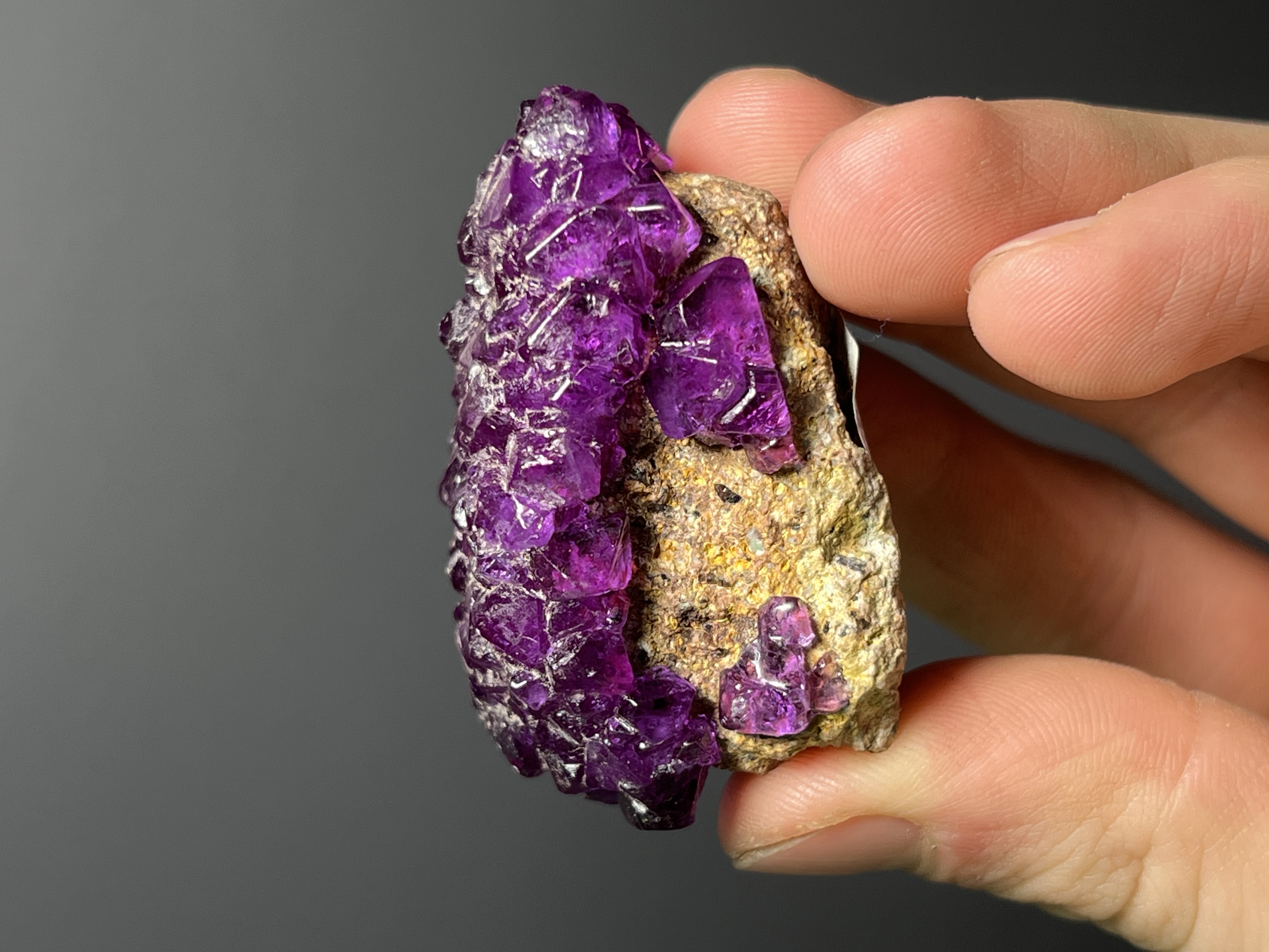  Picromerite (Schoenite) Cyanochroite On Matrix, 76gram