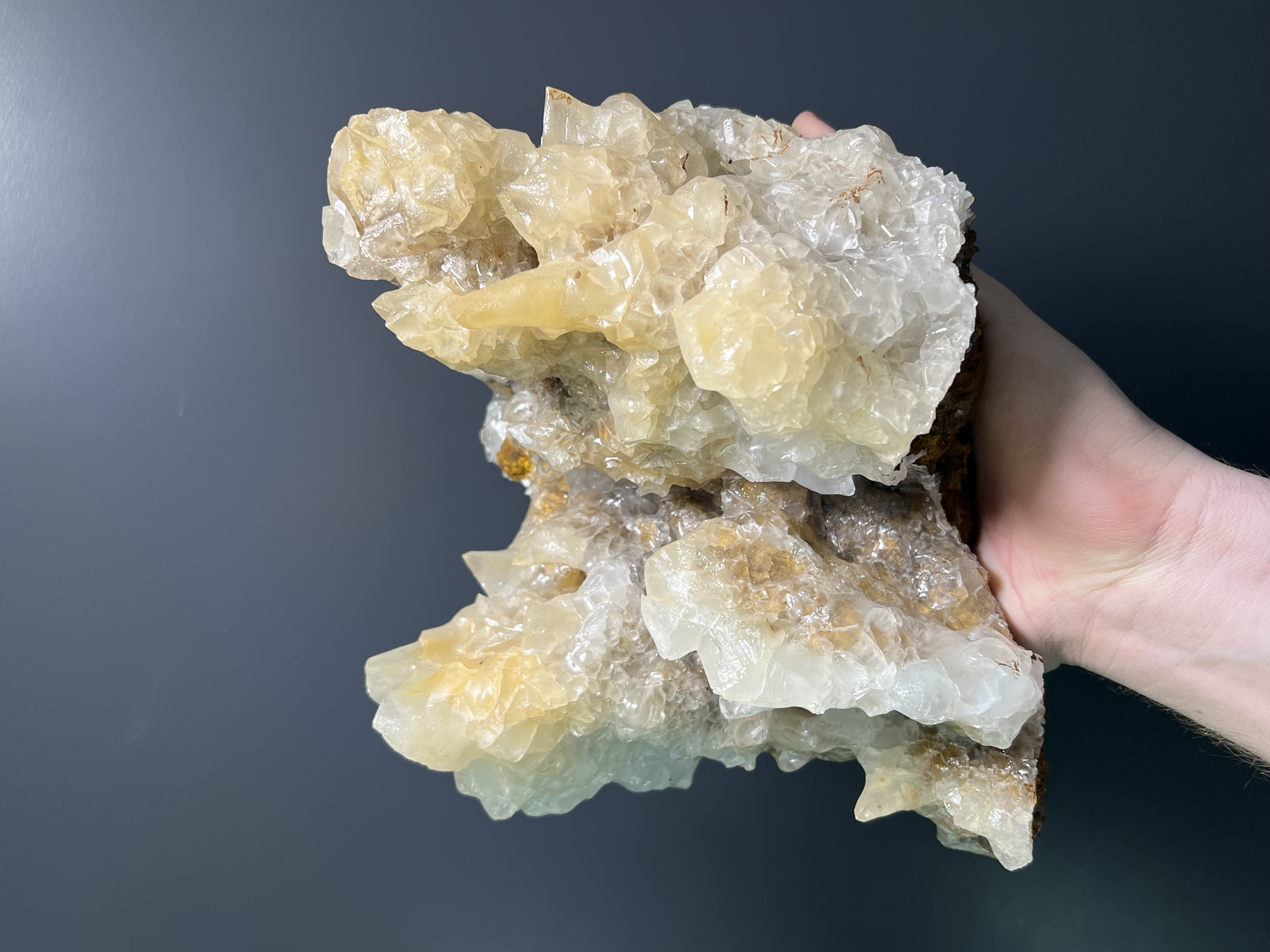 Special Large Size Crystal Calcite Specimen, 4,5kg