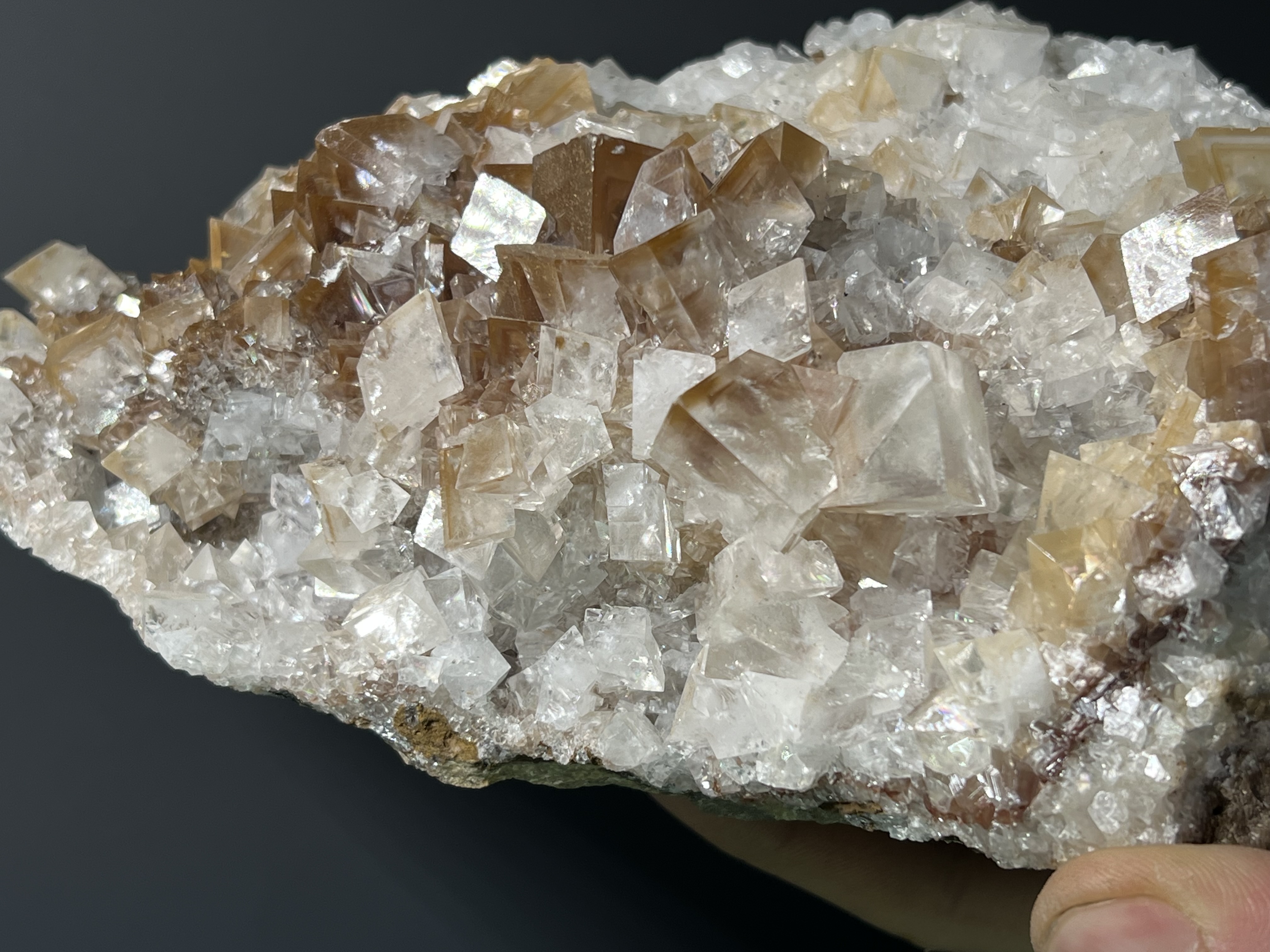 Very Special Clear Crystal Calcite Specimen, 2,2kg